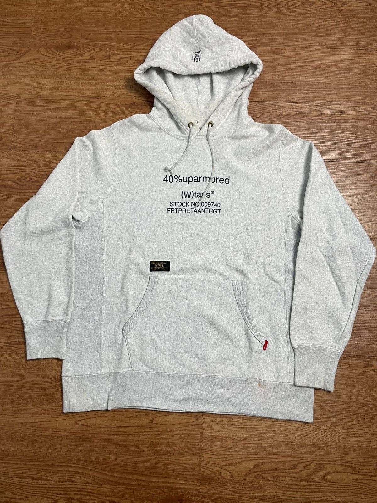 【極美品】WTAPS HELLWEEK HOODY パーカー グレー　S Japanese Brand × Wtaps Wtaps WTVUA Hellweek Hoodie | Grailed