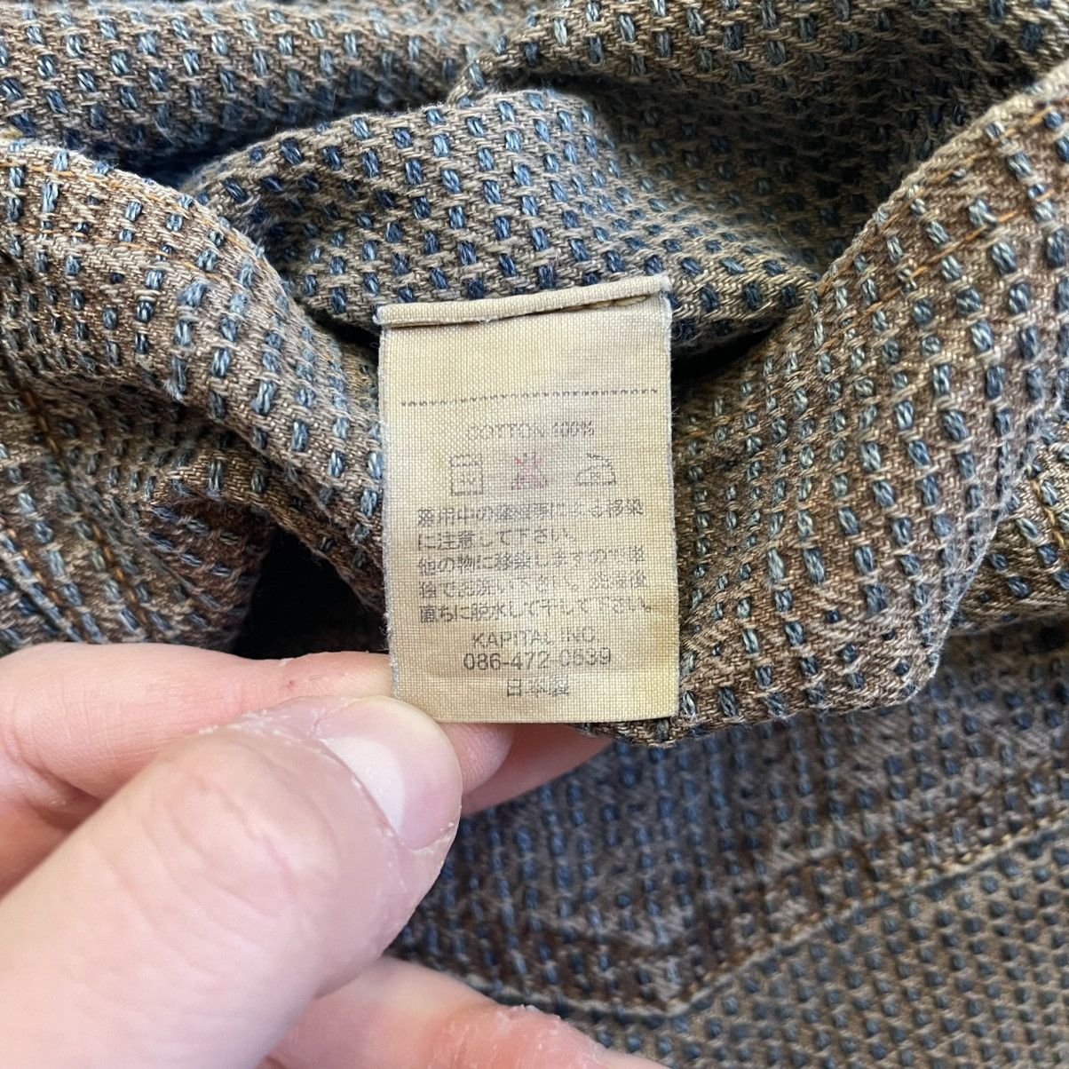 Kapital Kapital Century Denim Jeans Sashiko Persimmon size 30 Size US 30 / EU 46 - 12 Thumbnail