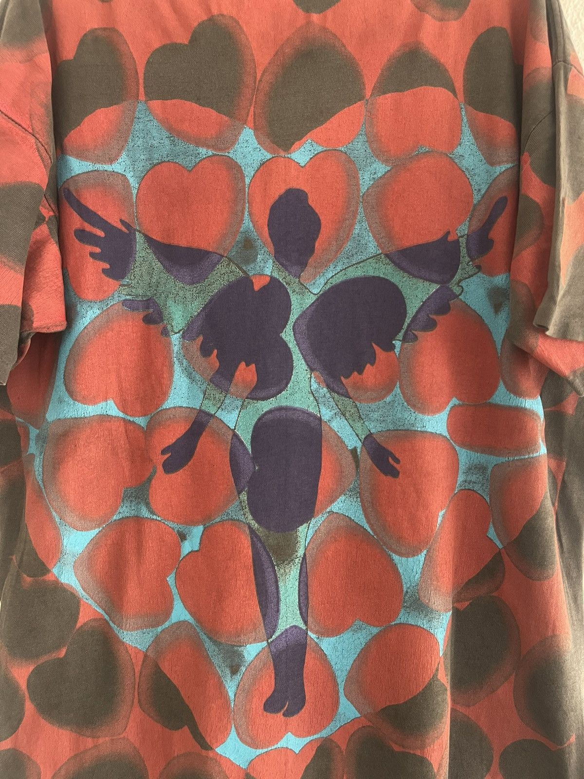 Vintage 1993 Nirvana Heart Shaped Box Single Stitch