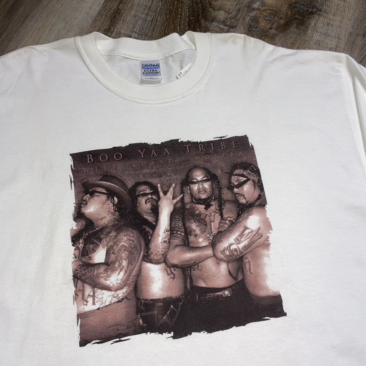 Gildan 2002 Boo-Yaa Tribe Vintage Rap Tee Shirt Mens 2XL Promo West Size US XXL / EU 58 / 5 - 4 Thumbnail