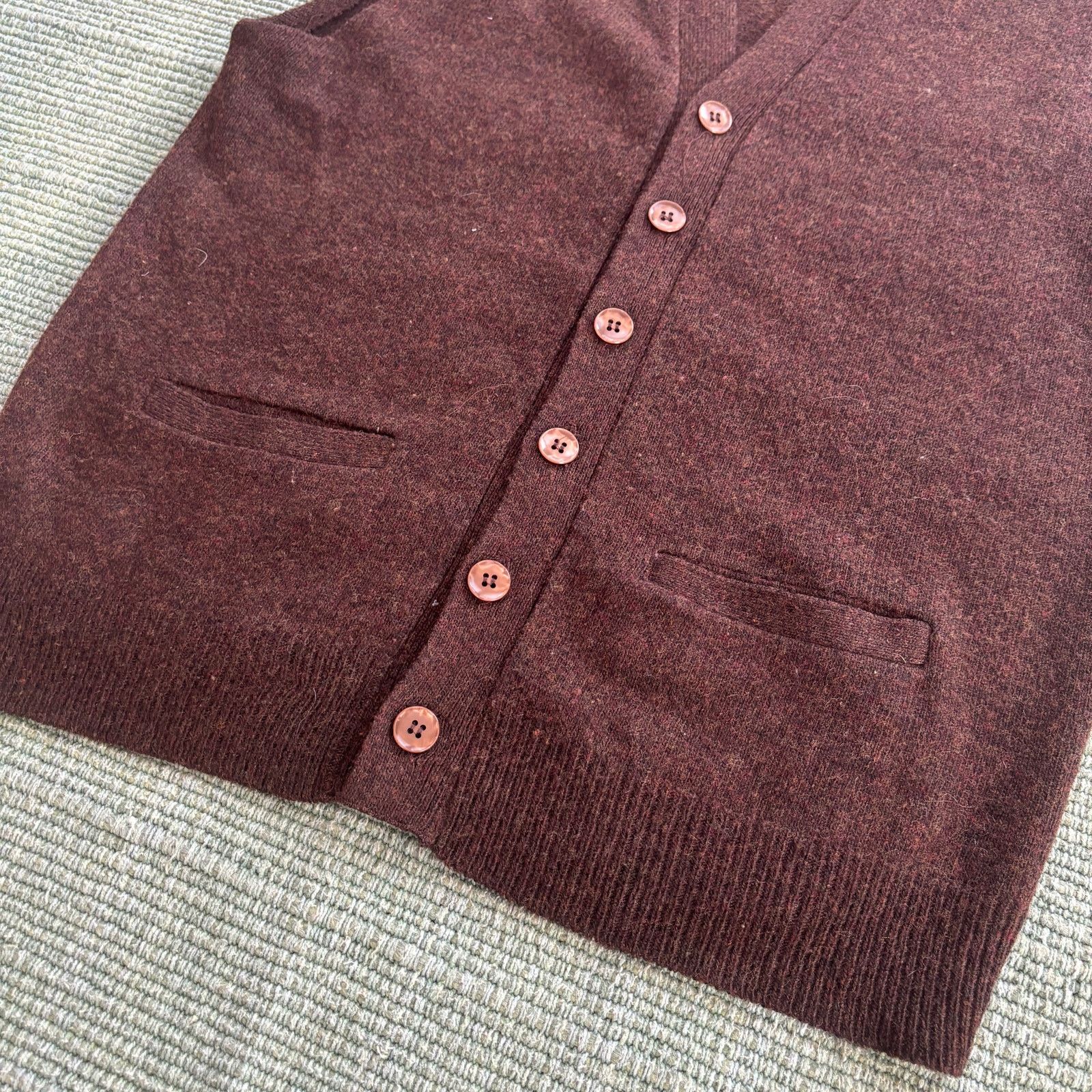Vintage True vintage 60s brown Campus knit sweater vest Size US M / EU 48-50 / 2 - 4 Thumbnail