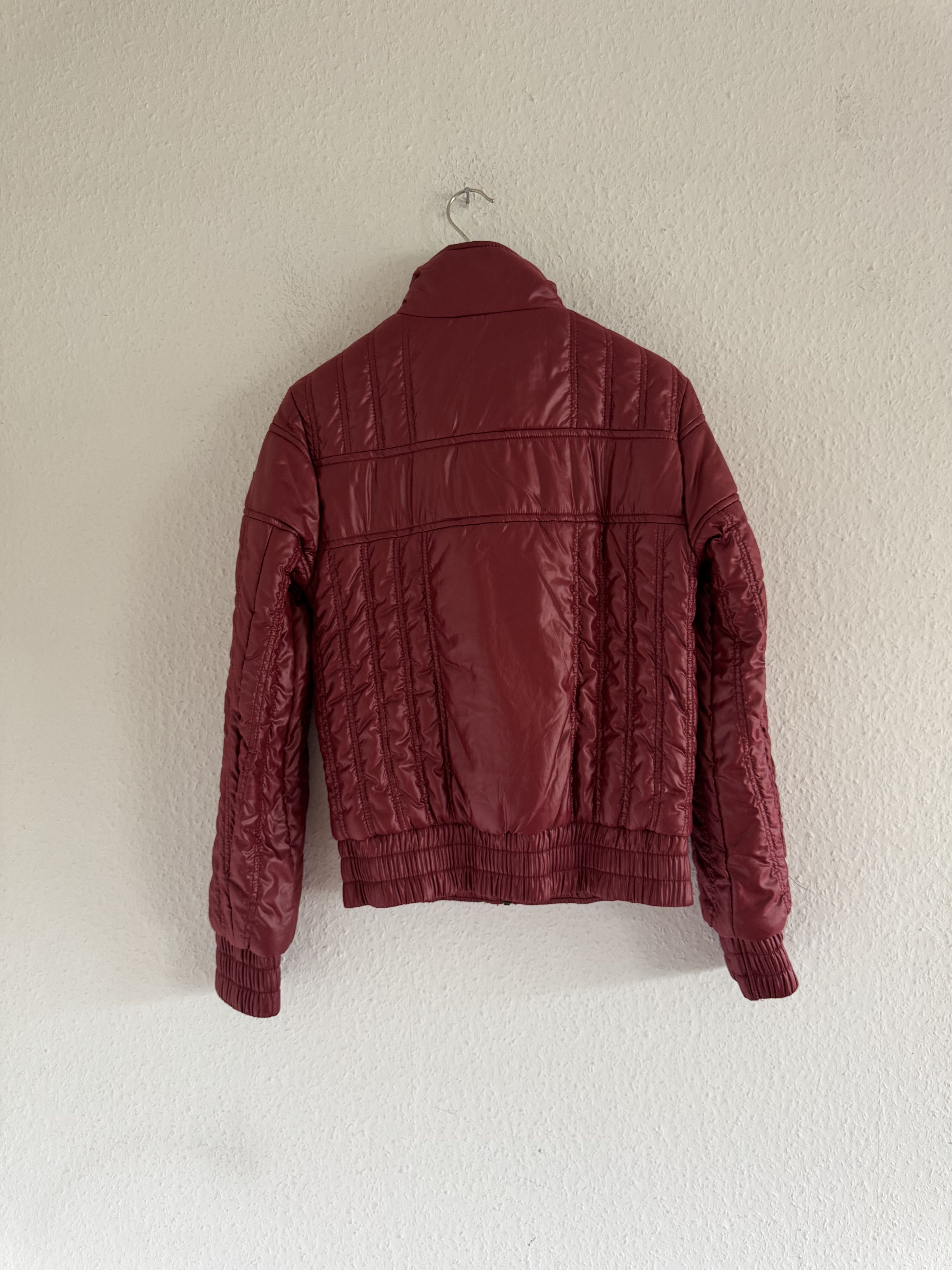 Just Cavalli Glossy Red Down Style Puffer Jacket Size US S / EU 44-46 / 1 - 11 Thumbnail