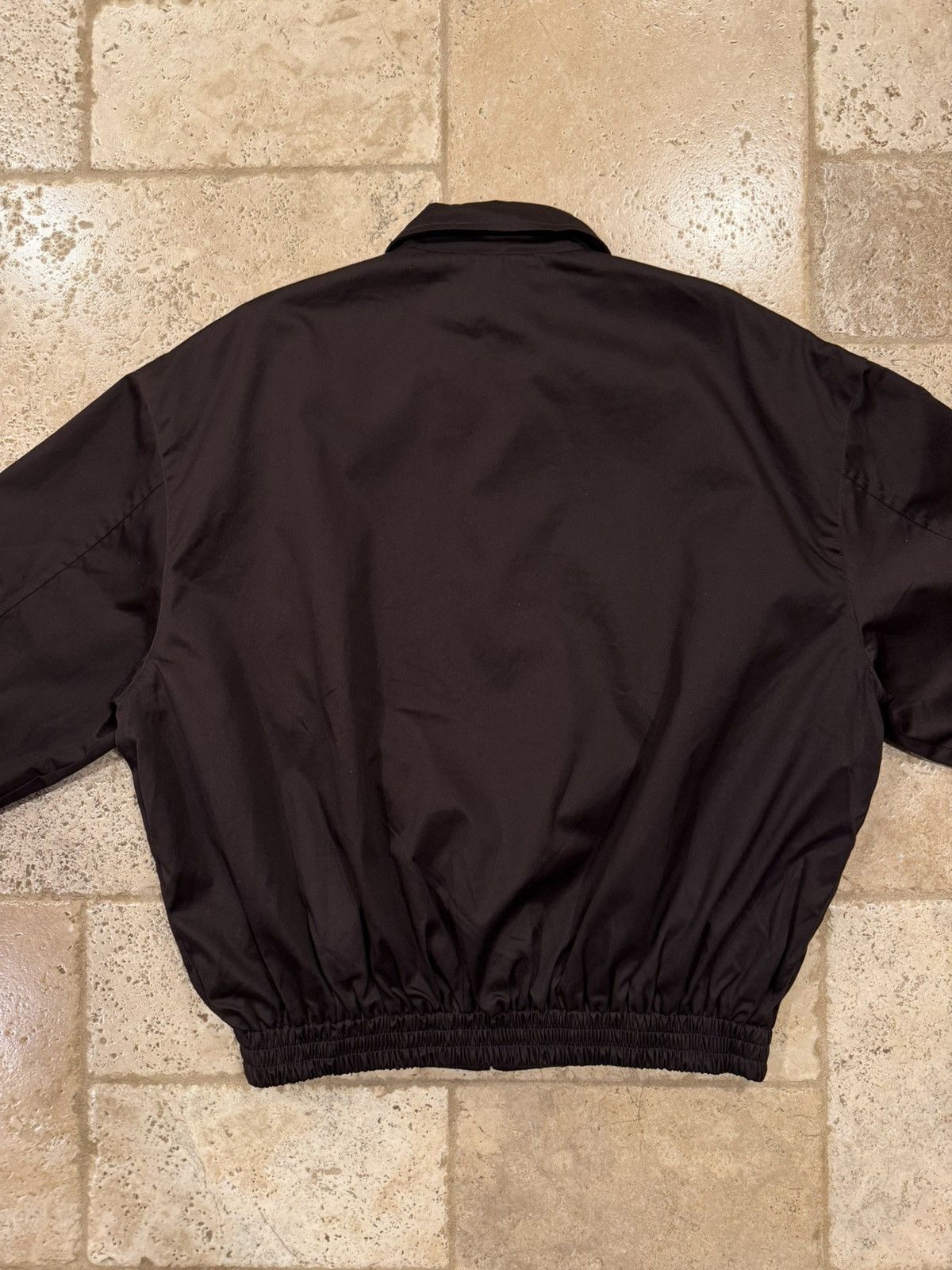 Miu Miu Miu Miu Embroidered Logo Cargo Pocket Brown Light Zip Jacket Size US XL / EU 56 / 4 - 13 Thumbnail