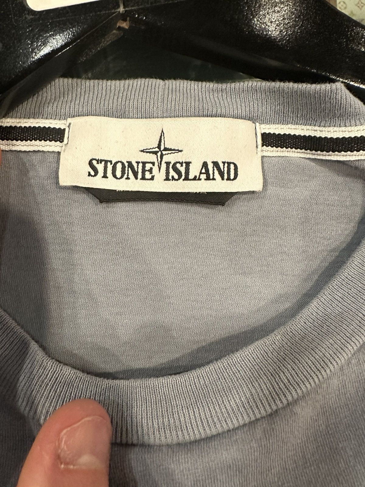 Stone Island Stone Island Gray Tee Size Large Size US L / EU 52-54 / 3 - 2 Thumbnail
