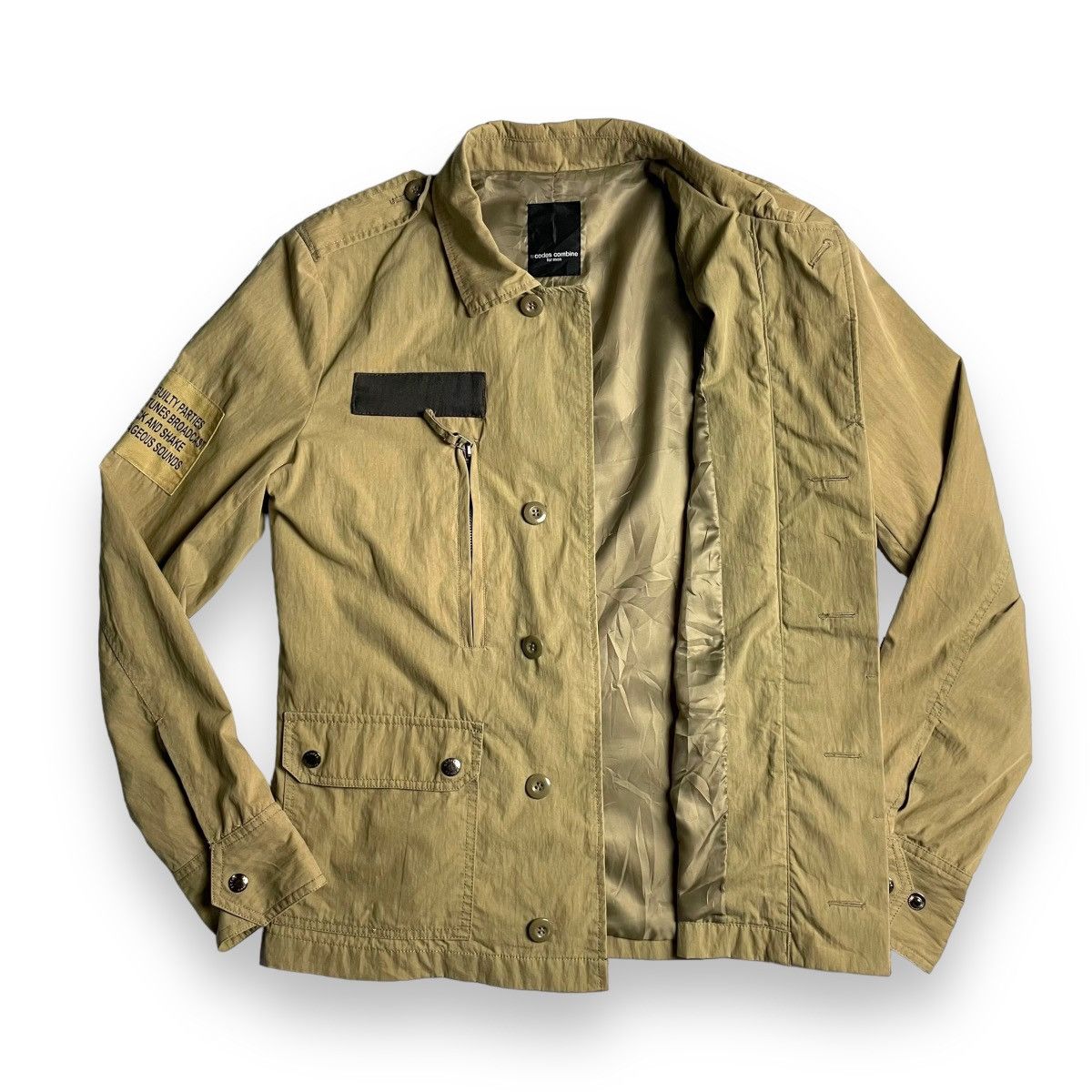 Codes Combine × If Six Was Nine × Le Grande Bleu (L.G.B.) 🇯🇵 VINTAGE COMDES COMBINE FOR MEN BUTTON UP FIELD JACKET Size US M / EU 48-50 / 2 - 7 Thumbnail