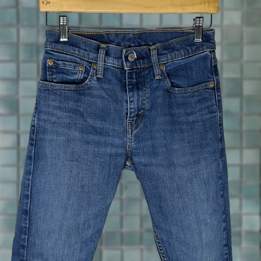 Levi's Levi’s 512 Mens Slim Taper Jeans Denim W28 L32 Size US 31 - 1 Thumbnail