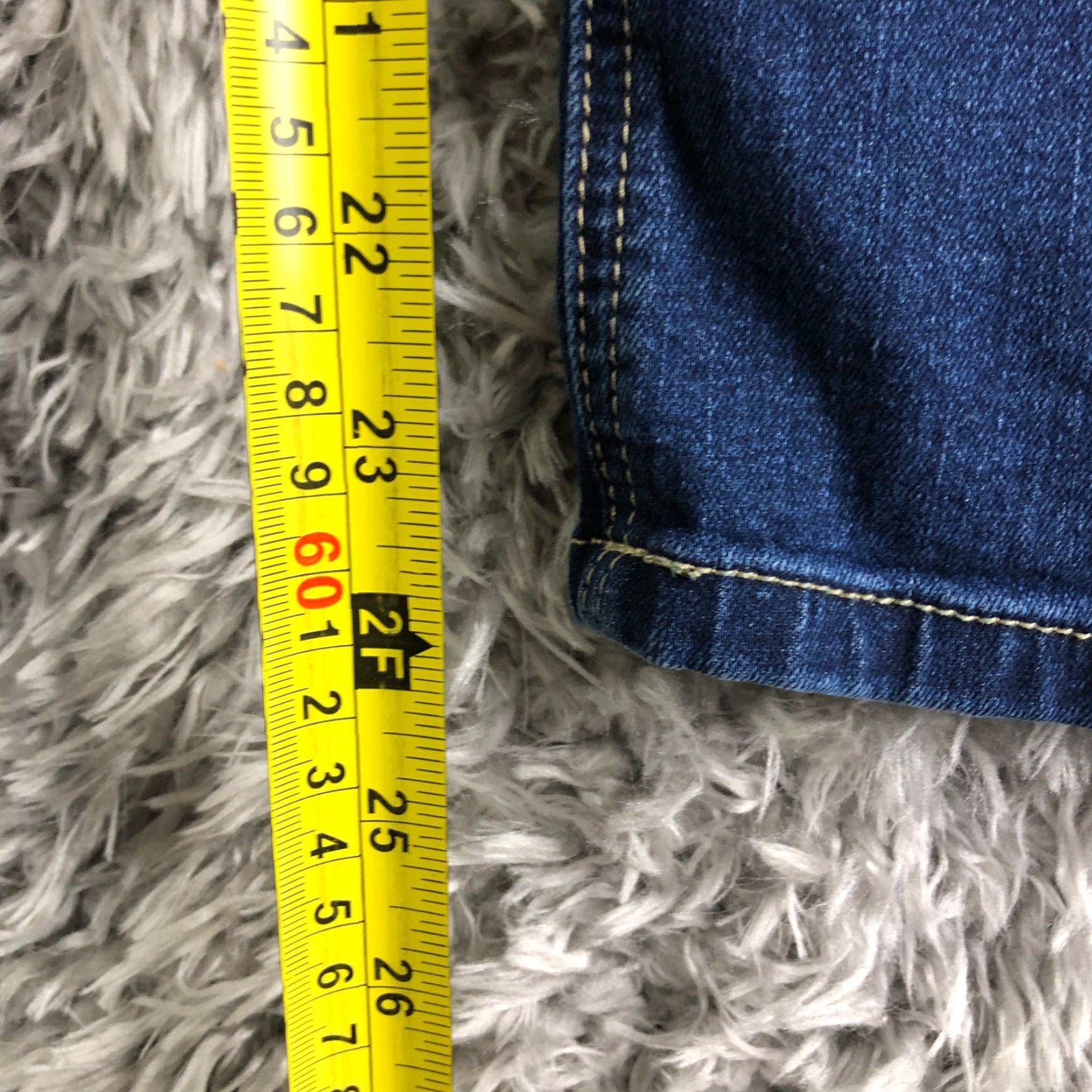 Vintage Hydraulic Murray High Rise Womens Size 12 Crop Medium Wash Blue Denim Jeans Size 34" / US 12 / IT 48 - 3 Thumbnail