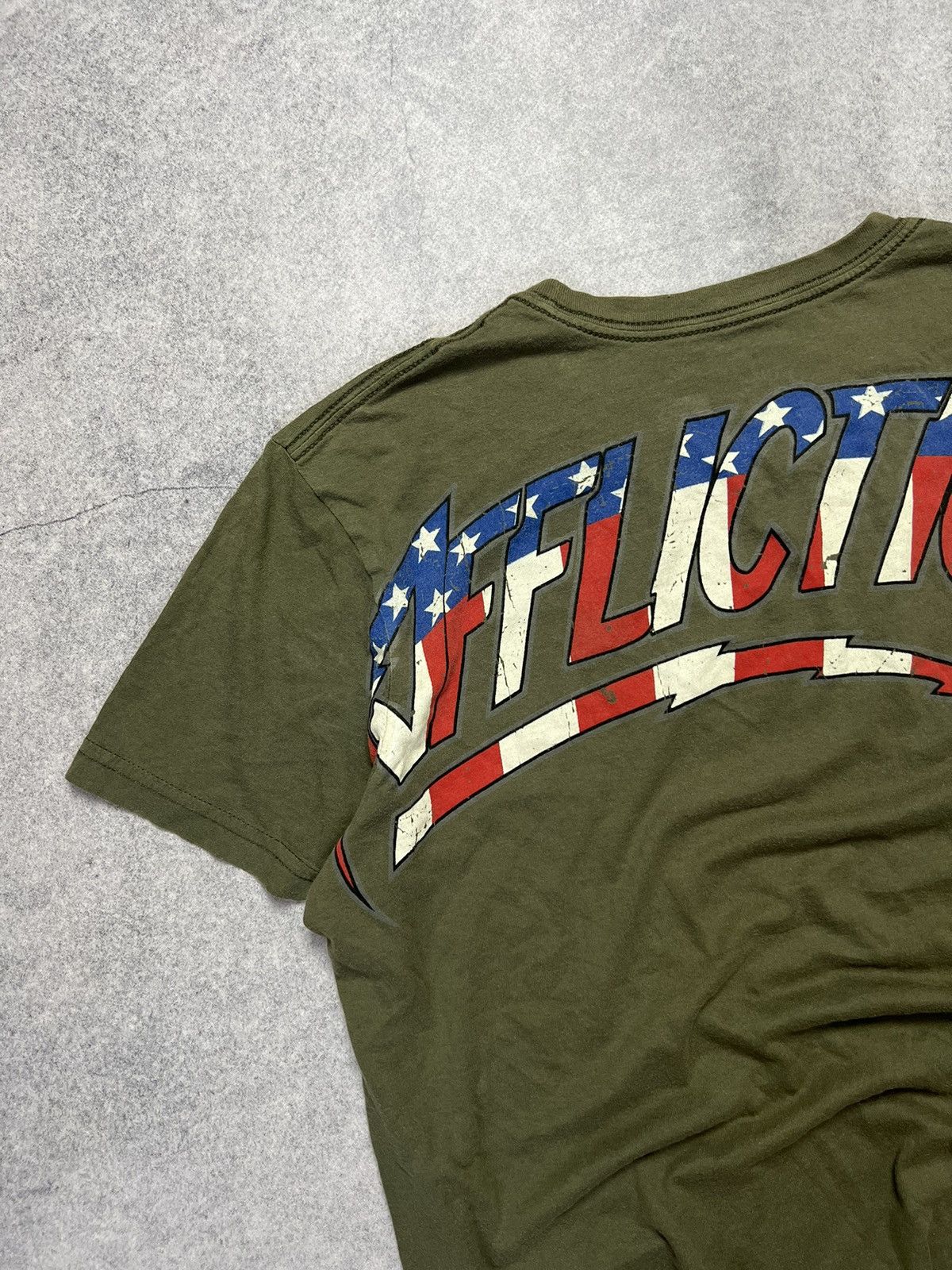Affliction Vintage Affliction Y2K Style Grunge Punk Rhinestone T Shirt Size US M / EU 48-50 / 2 - 5 Thumbnail