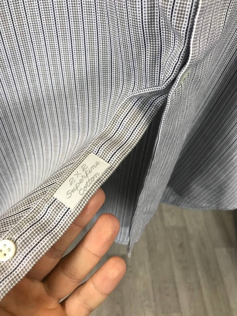 Ermenegildo Zegna Ermenegildo Zegna luxury designer shirt Size US XL / EU 56 / 4 - 3 Thumbnail