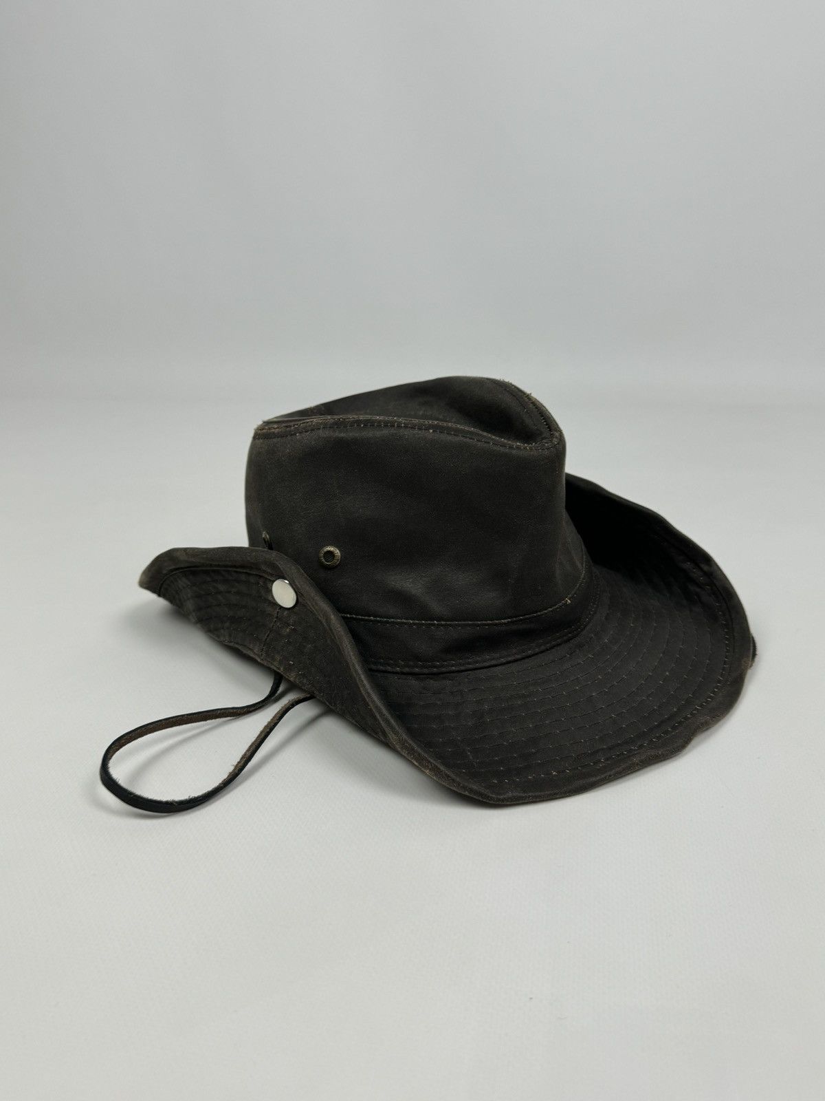 Stetson Stetson Cowboy Fisherman hat waxed Size ONE SIZE - 6 Thumbnail