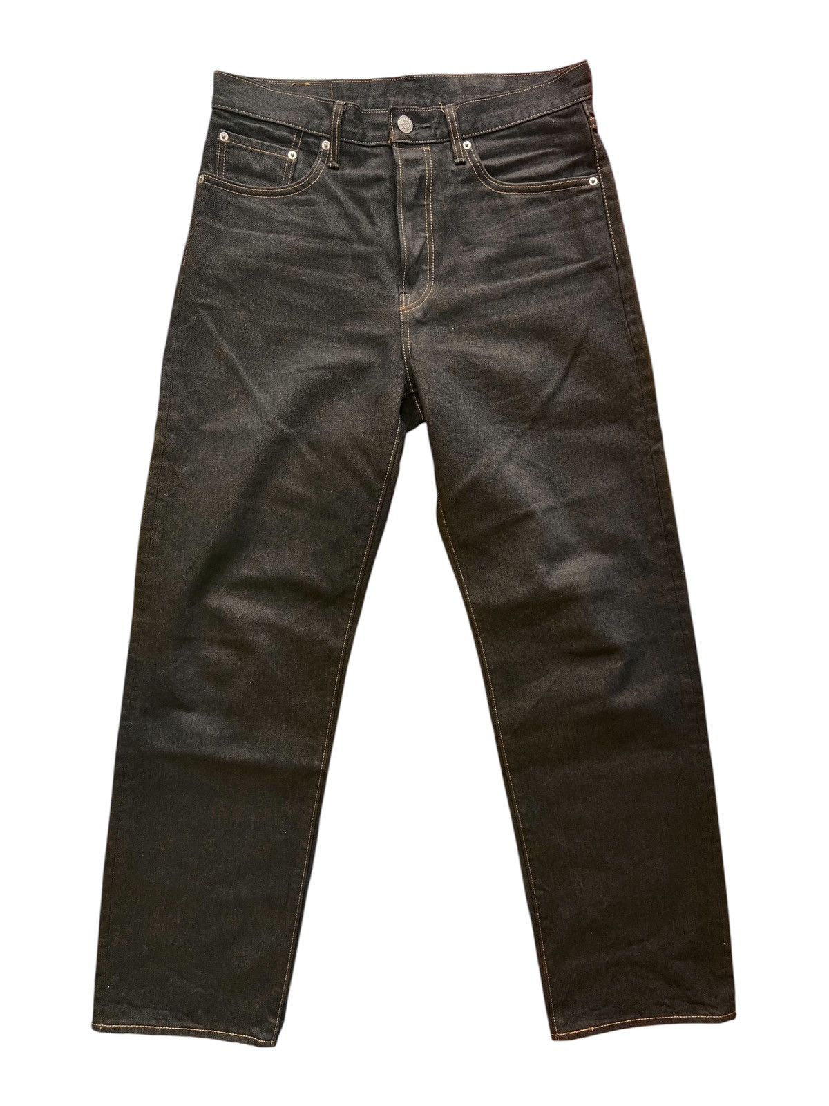 Levi's × Stussy Stüssy Levi’s Crispy Rinse 568 Stay Loose Jeans Black W32 L Size US 32 / EU 48 - 2 Thumbnail