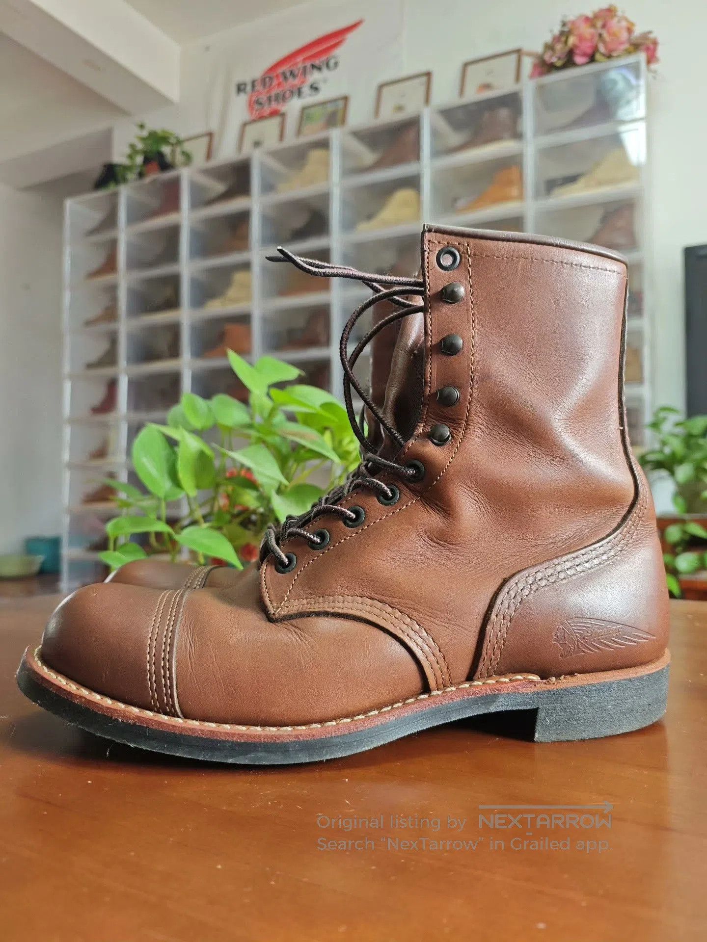 Red Wing Red Wing Indiana Collaboration 4313 Work Boot. Size US 8 / EU 41 - 4 Thumbnail