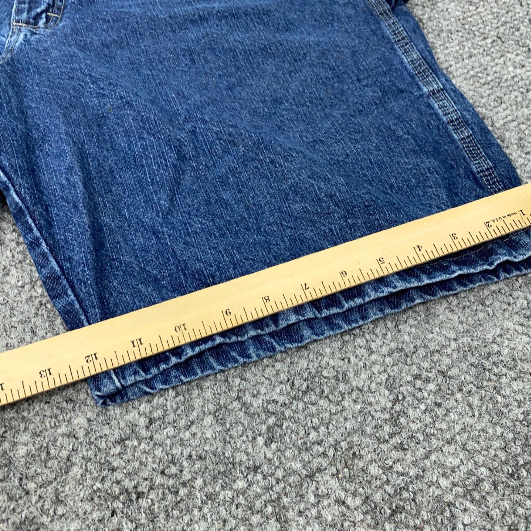 Wrangler VINTAGE Wrangler Denim Shorts Bermuda Men’s Size 38 Blue Relaxed Fit 90s Y2K Size US 38 / EU 54 - 6 Thumbnail