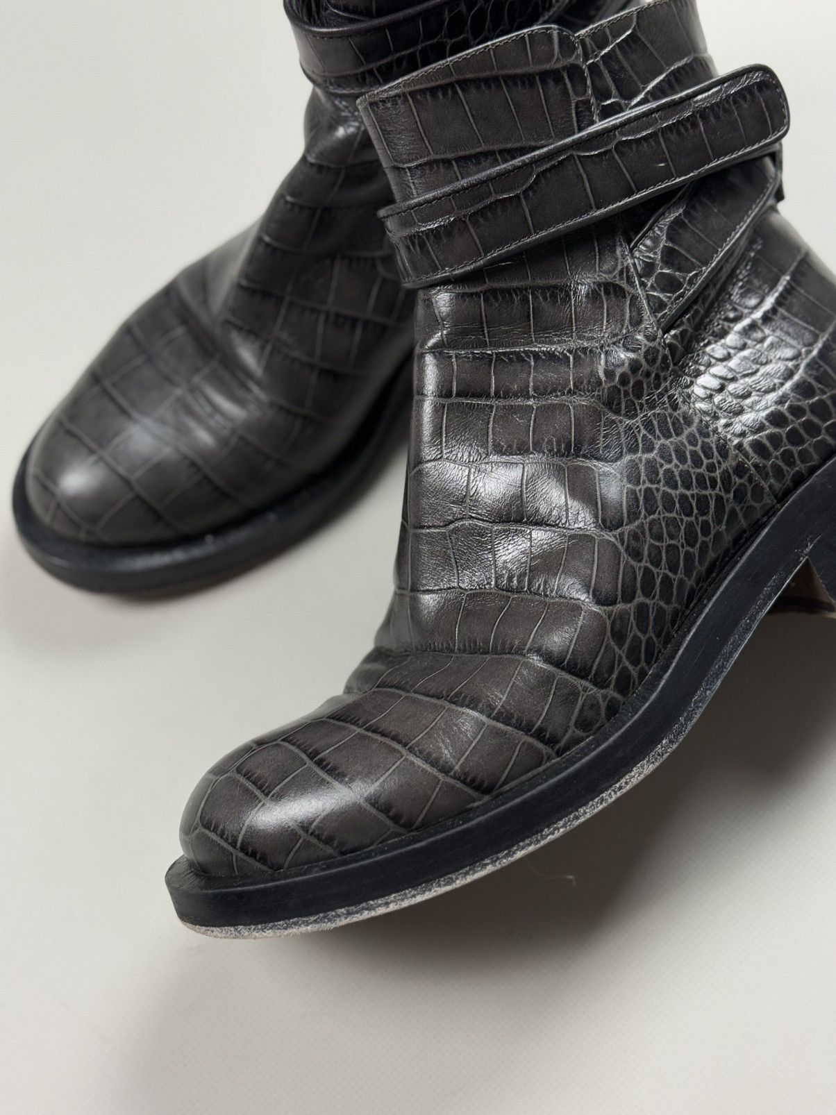 DOROTHEE SCHUMACHER Schumacher Ladies Leather Ankle Zip Combat Boots Size 38 Size US 8 / IT 38 - 13 Thumbnail
