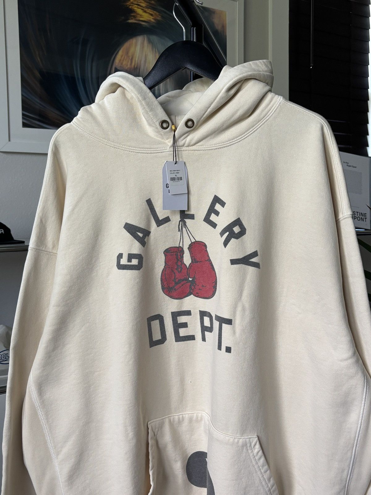 Gallery Dept. 🥊 GALLERY DEPT - BOXING LOGO HOODIE Size US XL / EU 56 / 4 - 2 Thumbnail