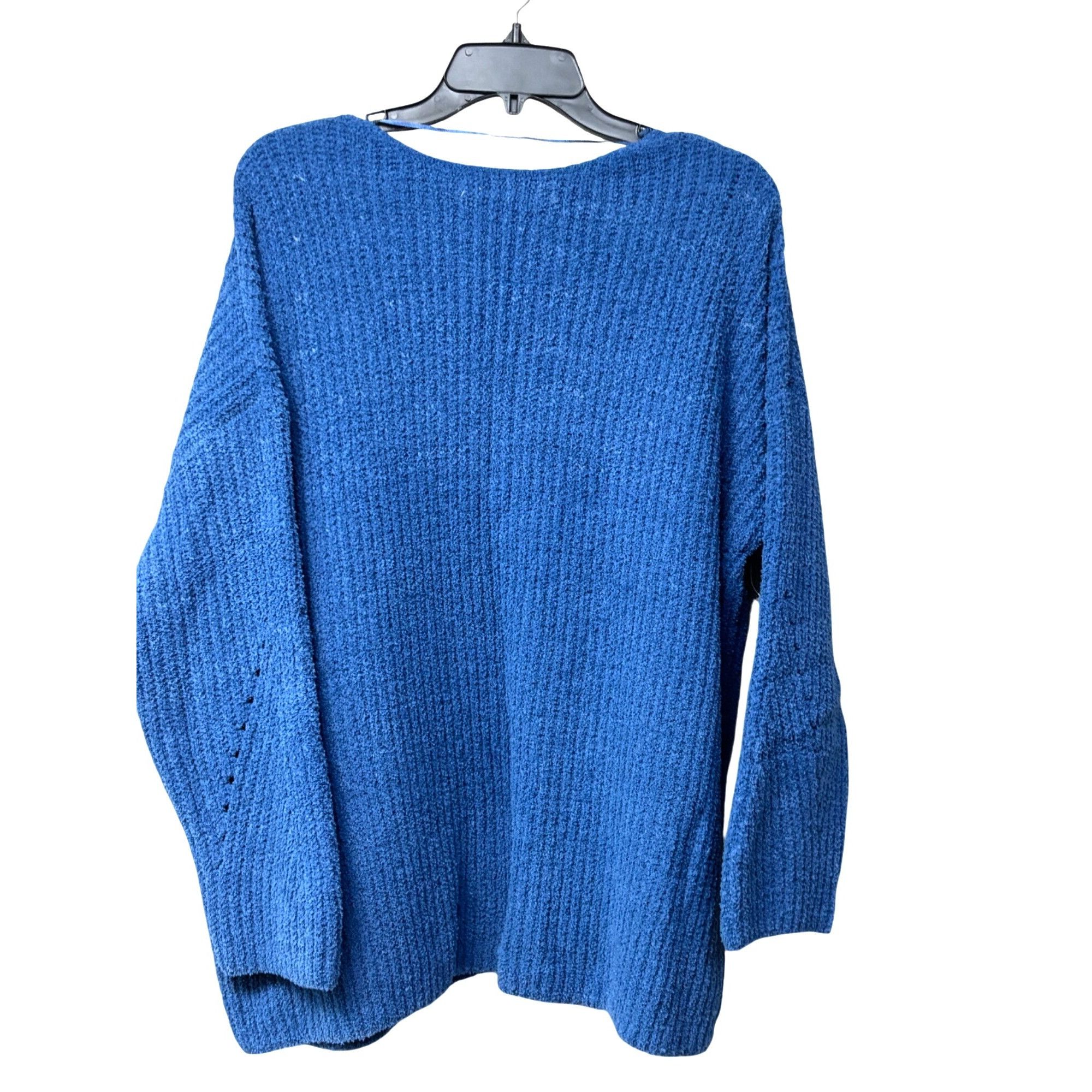Other Style & Co Cozy Chenille V-Neck Sweater, Ocean Tide (Blue), Size XL / US 12-14 / IT 48-50 - 6 Thumbnail