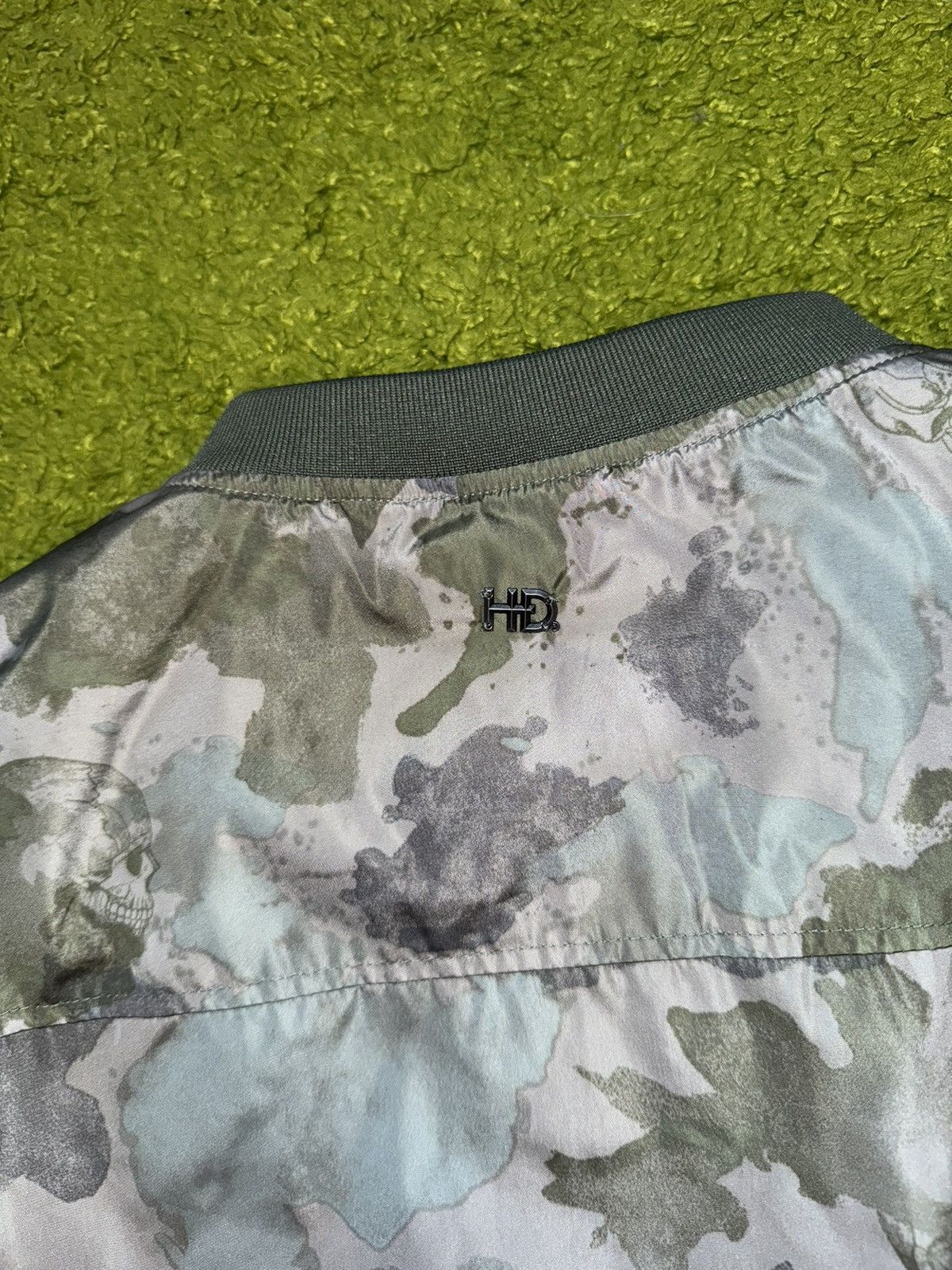 Designer × Harley Davidson × Vintage Harley-Davidson camo bomber jacket Size M / US 6-8 / IT 42-44 - 10 Thumbnail
