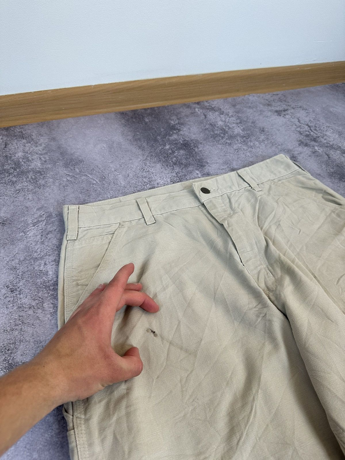 Carhartt Vintage Carhartt USA Distressed Baggy Carpenter Work Pants Size US 34 / EU 50 - 14 Thumbnail