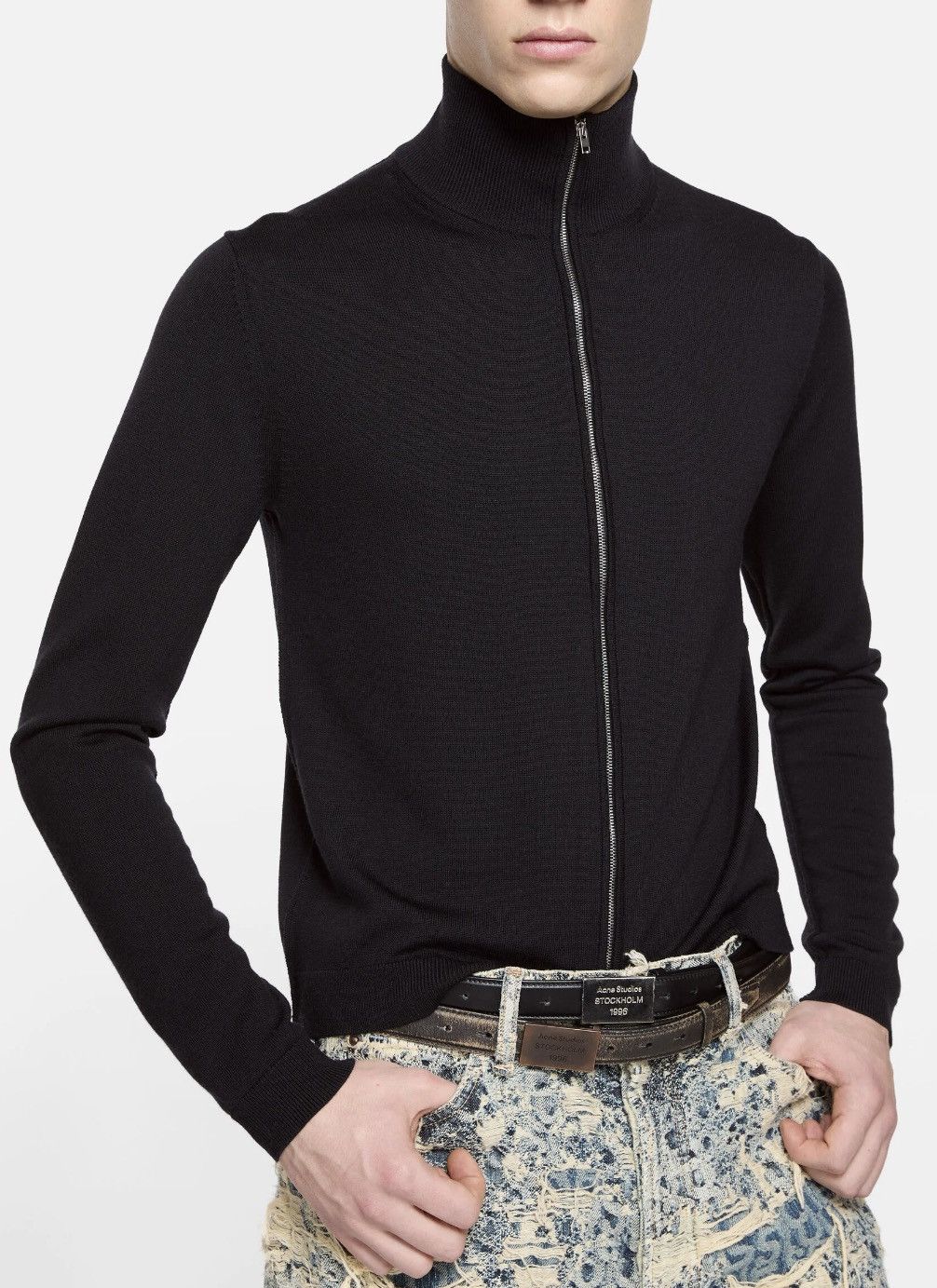 Acne Studios Full Zip sweater Size US L / EU 52-54 / 3 - 2 Thumbnail