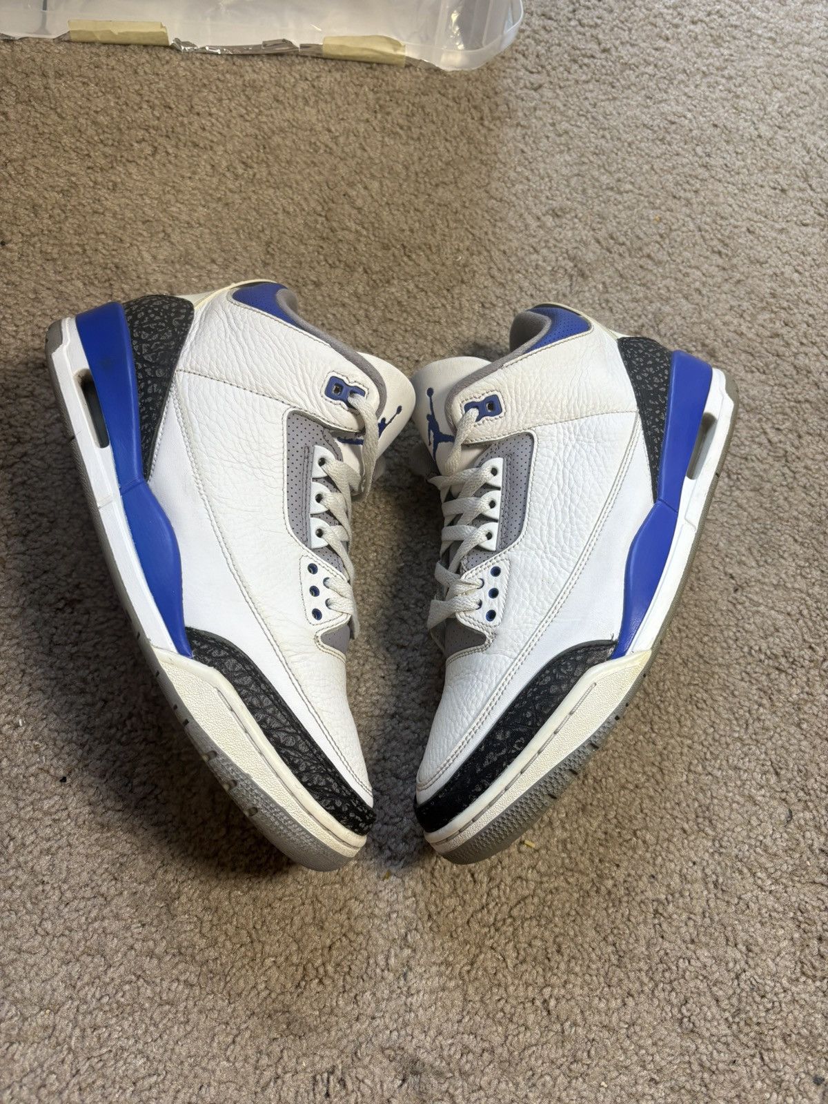 Jordan Brand Jordan 3 racer blue size 11.5 Size US 11.5 / EU 44-45 - 3 Thumbnail