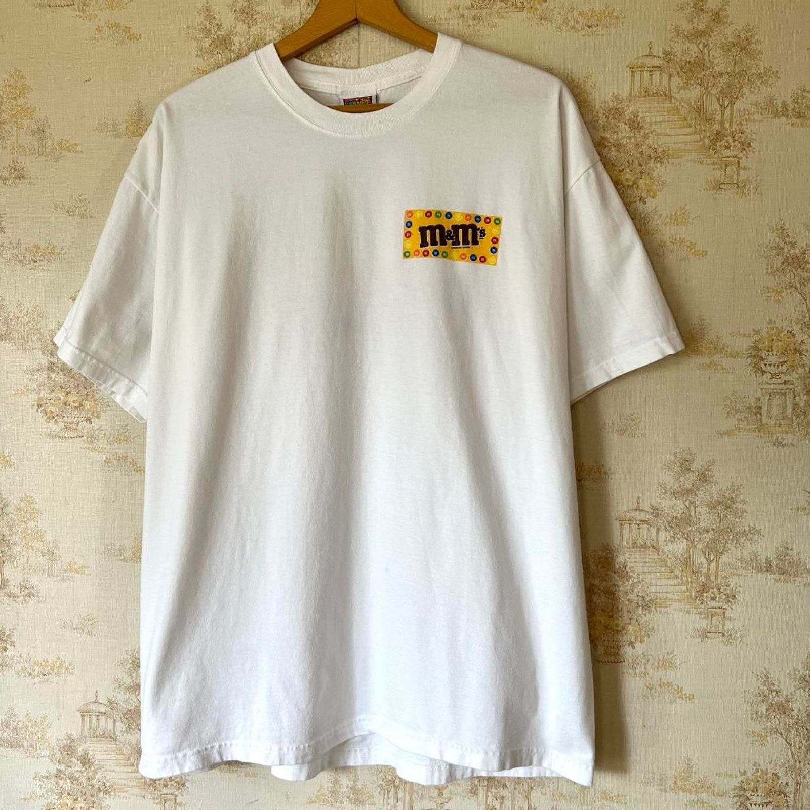 Vintage 90s M&M's Promo T-Shirt | Planet Mars Graphic | Size XL Size US XL / EU 56 / 4 - 2 Thumbnail
