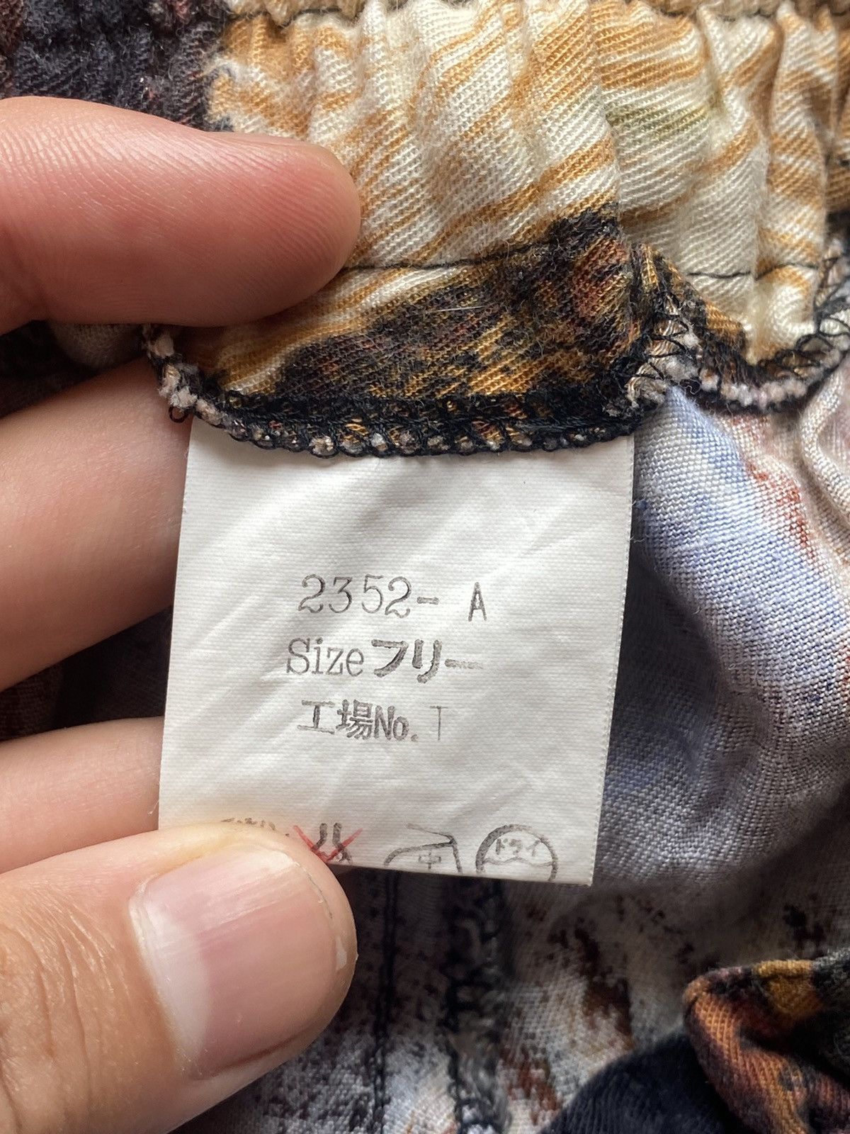 Hysteric Glamour × Japanese Brand 1990s Japanese Tropical Cullote Pants Size US 30 / EU 46 - 5 Thumbnail