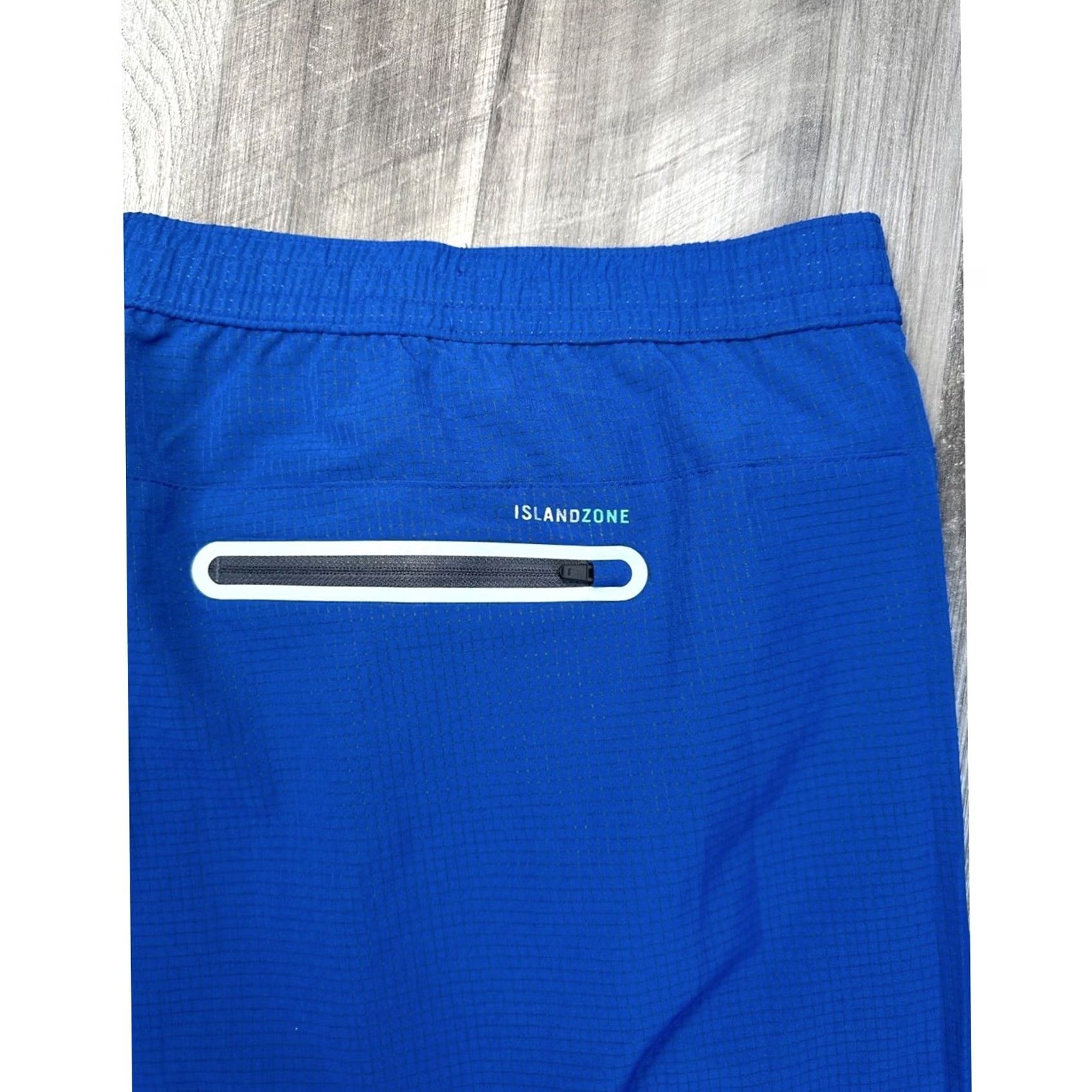 Tommy Bahama VINTAGE Tommy Bahama Island Zone Monterey Coast Cobalt Haze Lined Hybrid Shorts 5XLB Mens Big 5X Blue Pants Shorts Size US 39 - 3 Thumbnail
