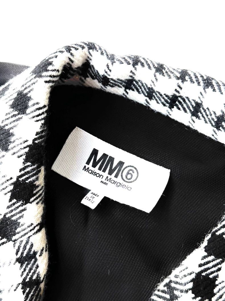 Maison Margiela Maison Margiela Wool checkered stitching skirt Size S / US 4 / IT 40 - 2 Thumbnail