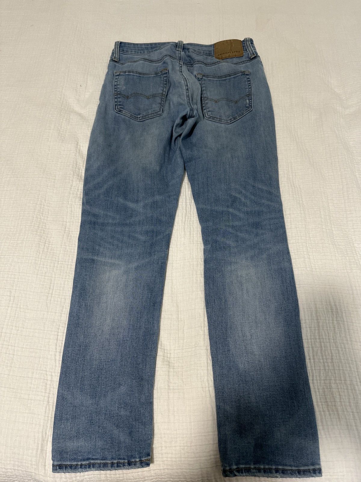 American Eagle Outfitters Distressed blue denim Size US 30 / EU 46 - 2 Thumbnail