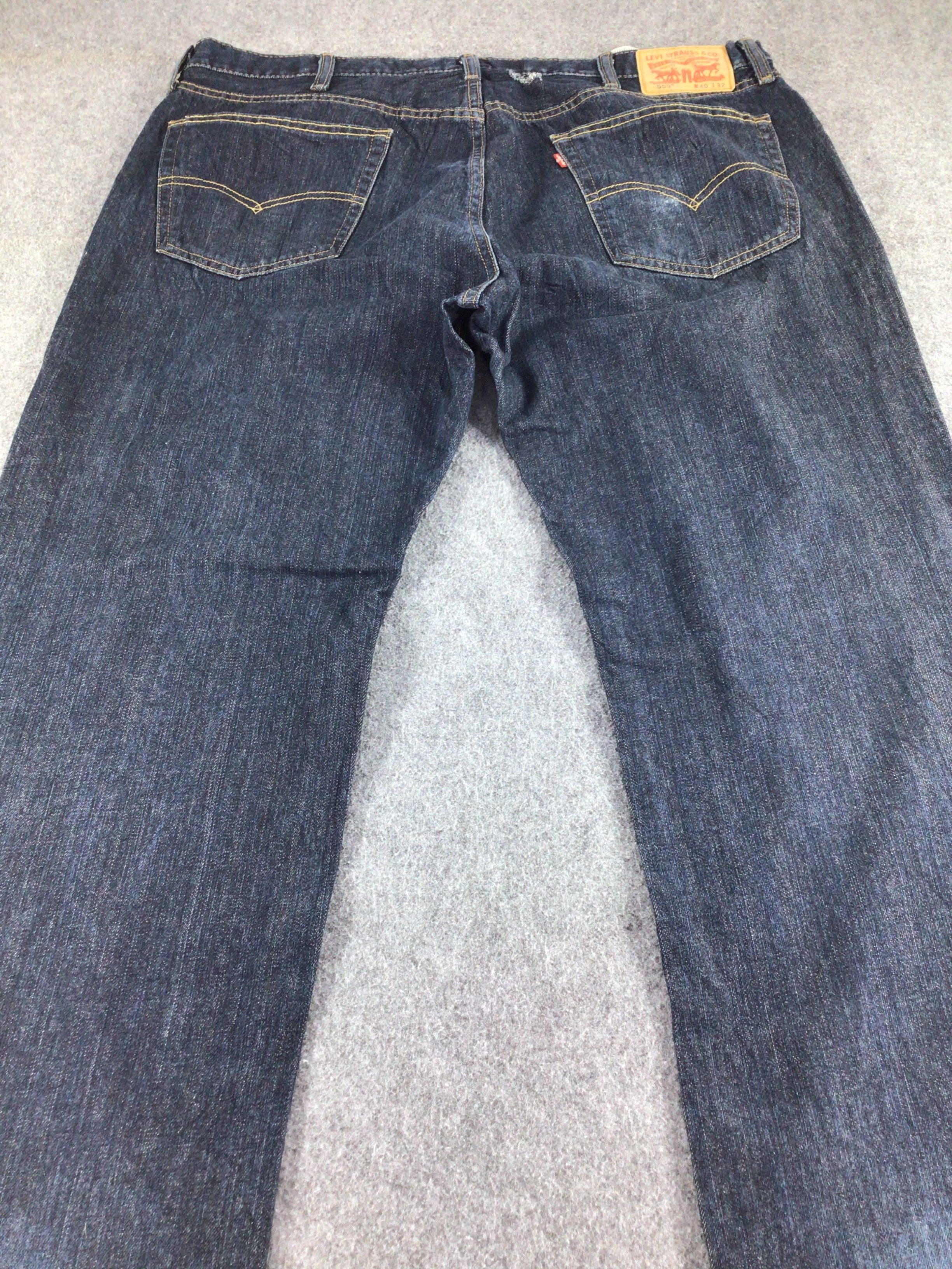 Levi's Vintage Levis 559 Jeans Dark Blue Denim -J531 Size US 42 / EU 58 - 4 Thumbnail