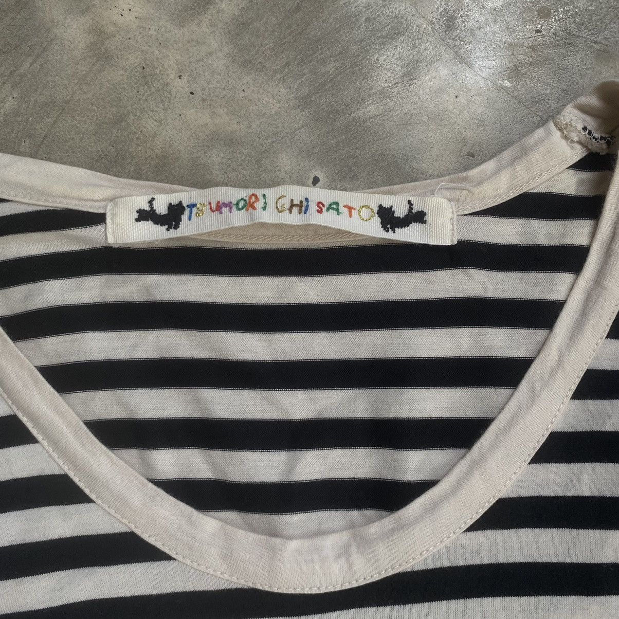 Issey Miyake Tsumori Chisato by Issey Miyake Stripe Cat Shirt Size S / US 4 / IT 40 - 5 Thumbnail