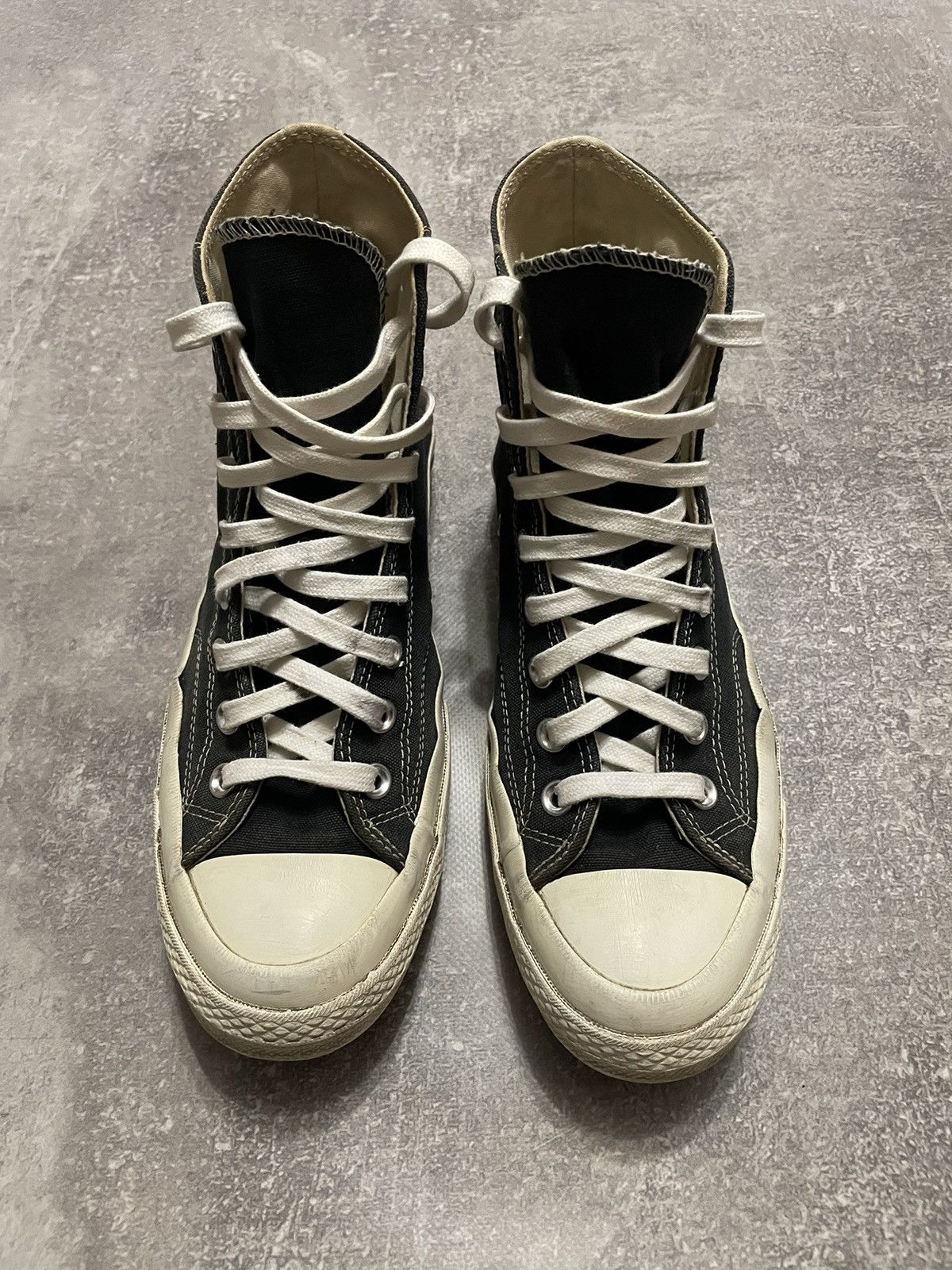 CDG by Comme des Garcons × Comme des Garcons × Converse Comme Des Garcons CDG PLAY x Converse Chuck Taylor High 42.5 Size US 9 / EU 42 - 4 Thumbnail
