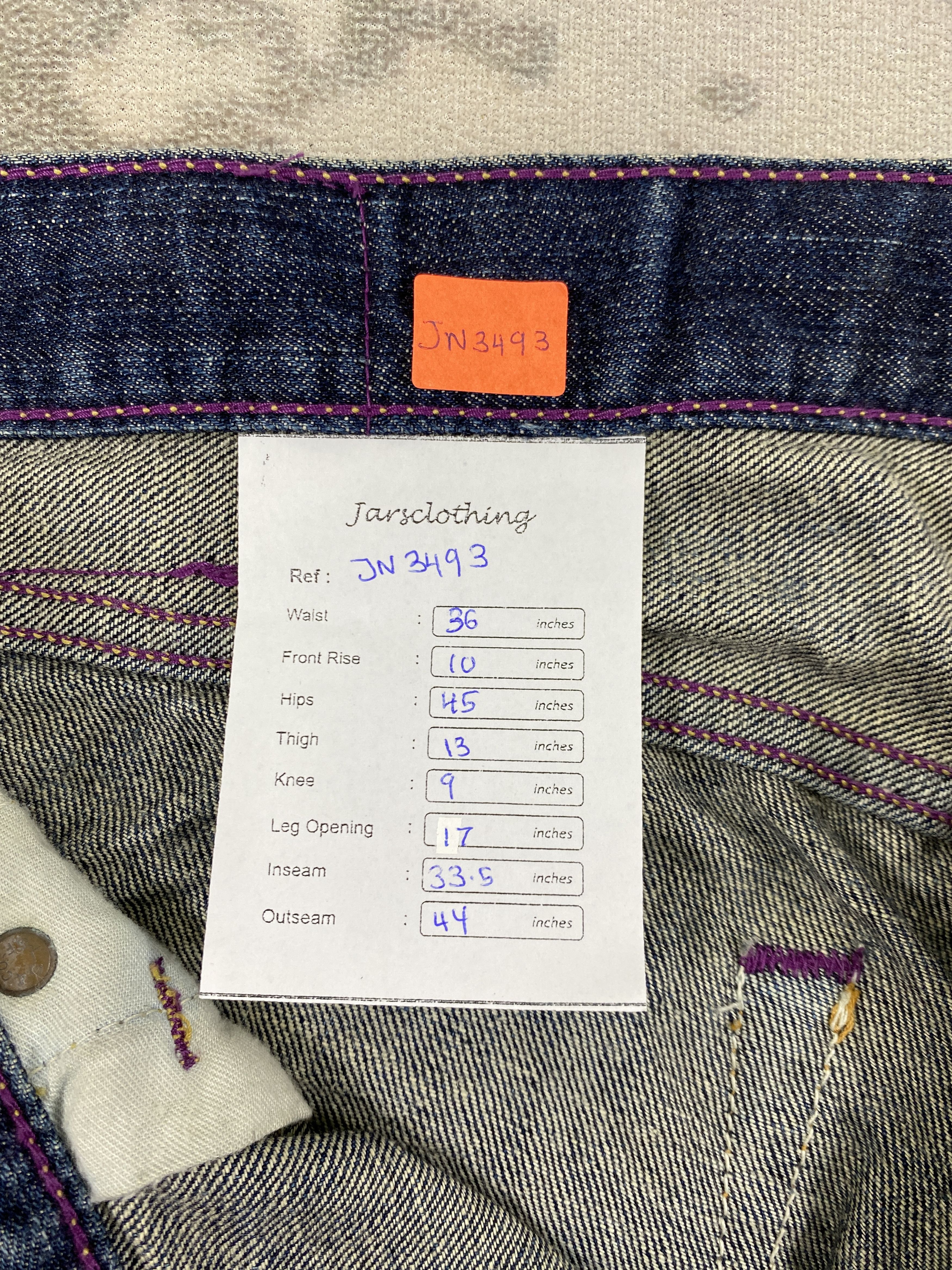 Levi's Distressed Blue Vintage Levi's 502 Jeans 36x33.5 JN3493 Size US 36 / EU 52 - 8 Thumbnail