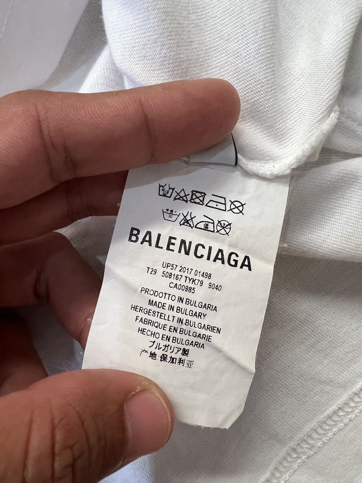 Balenciaga Balenciaga think big oversize t shirt Size US XL / EU 56 / 4 - 6 Thumbnail