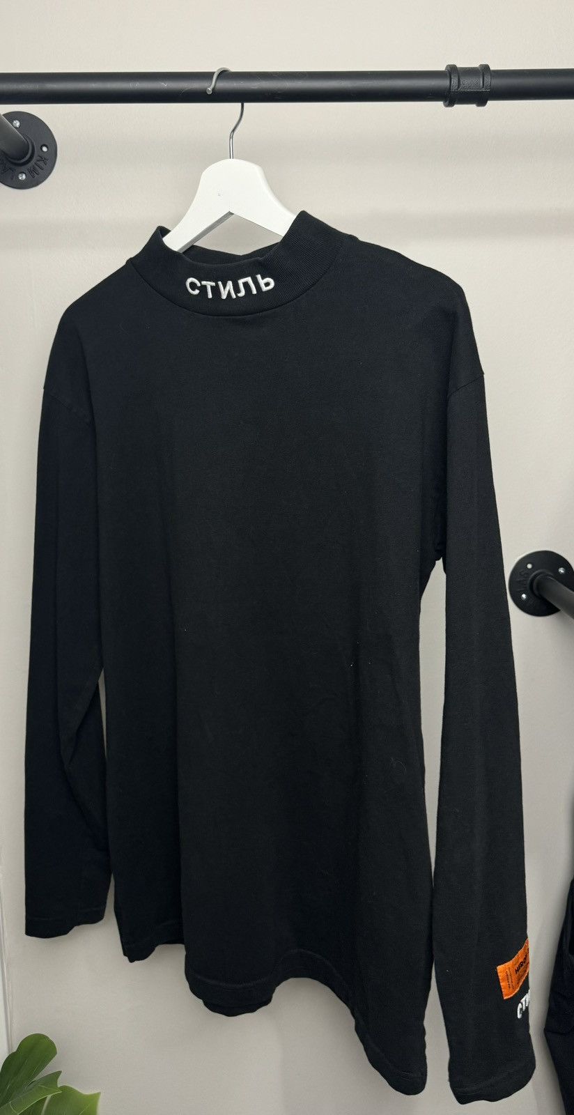 Heron Preston Heron Preston Стиль Long Sleeve T-Shirt Size US XS / EU 42 / 0 - 6 Thumbnail