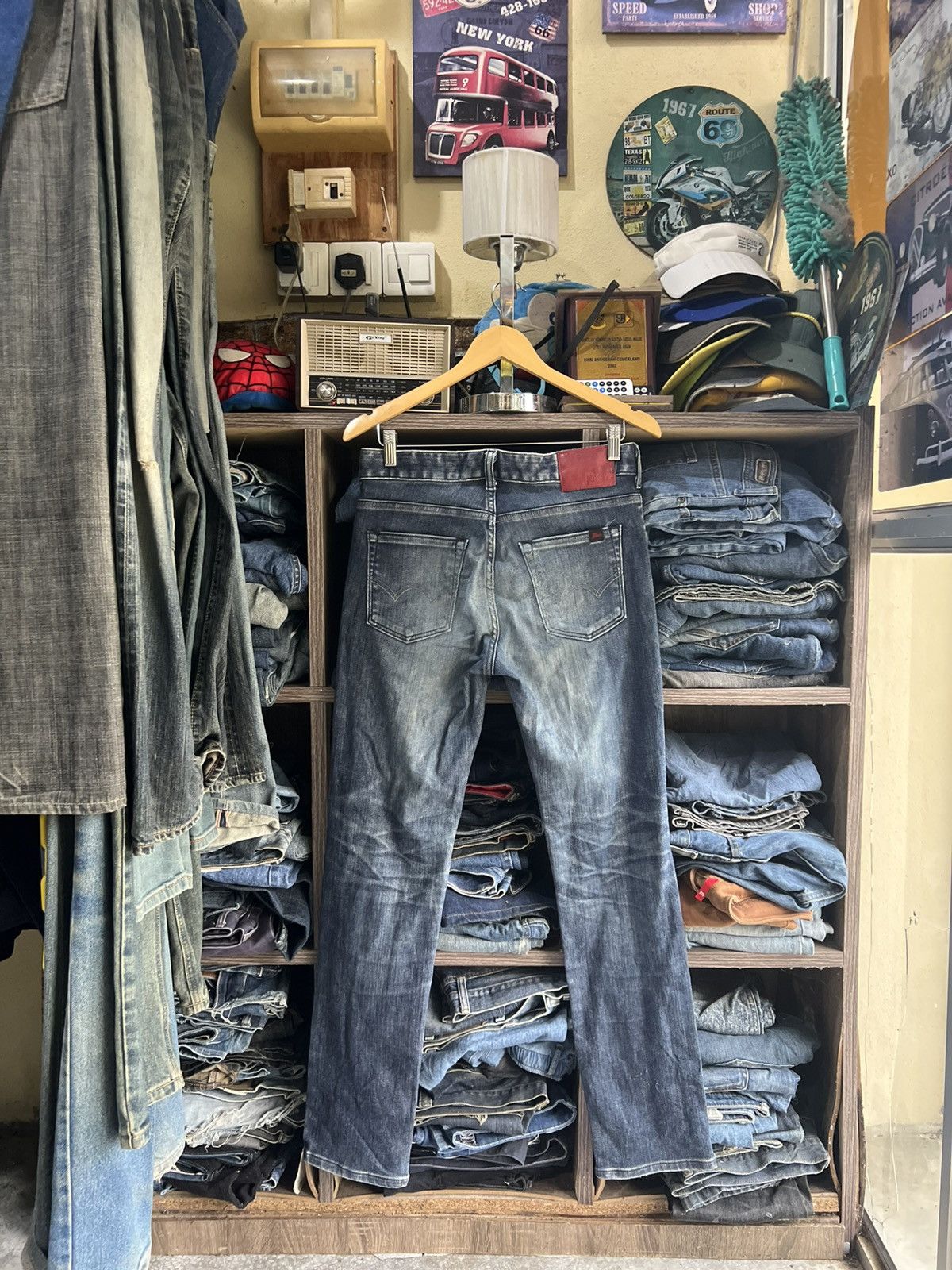Edwin 🔥Vintage Edwin Jerseys Stretchable Flared Denim Size US 31 - 3 Thumbnail