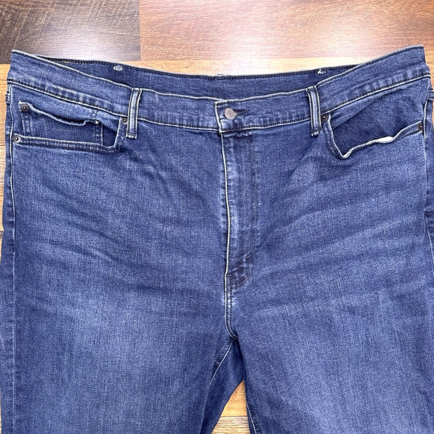 Levi's Levi's 541 Jeans Mens 42x32 Athletic Taper Stretch High Rise Denim Blue 5-Pocket Regular Sportswear Mens Clothing Vintage No Size US 42 / EU 58 - 4 Thumbnail