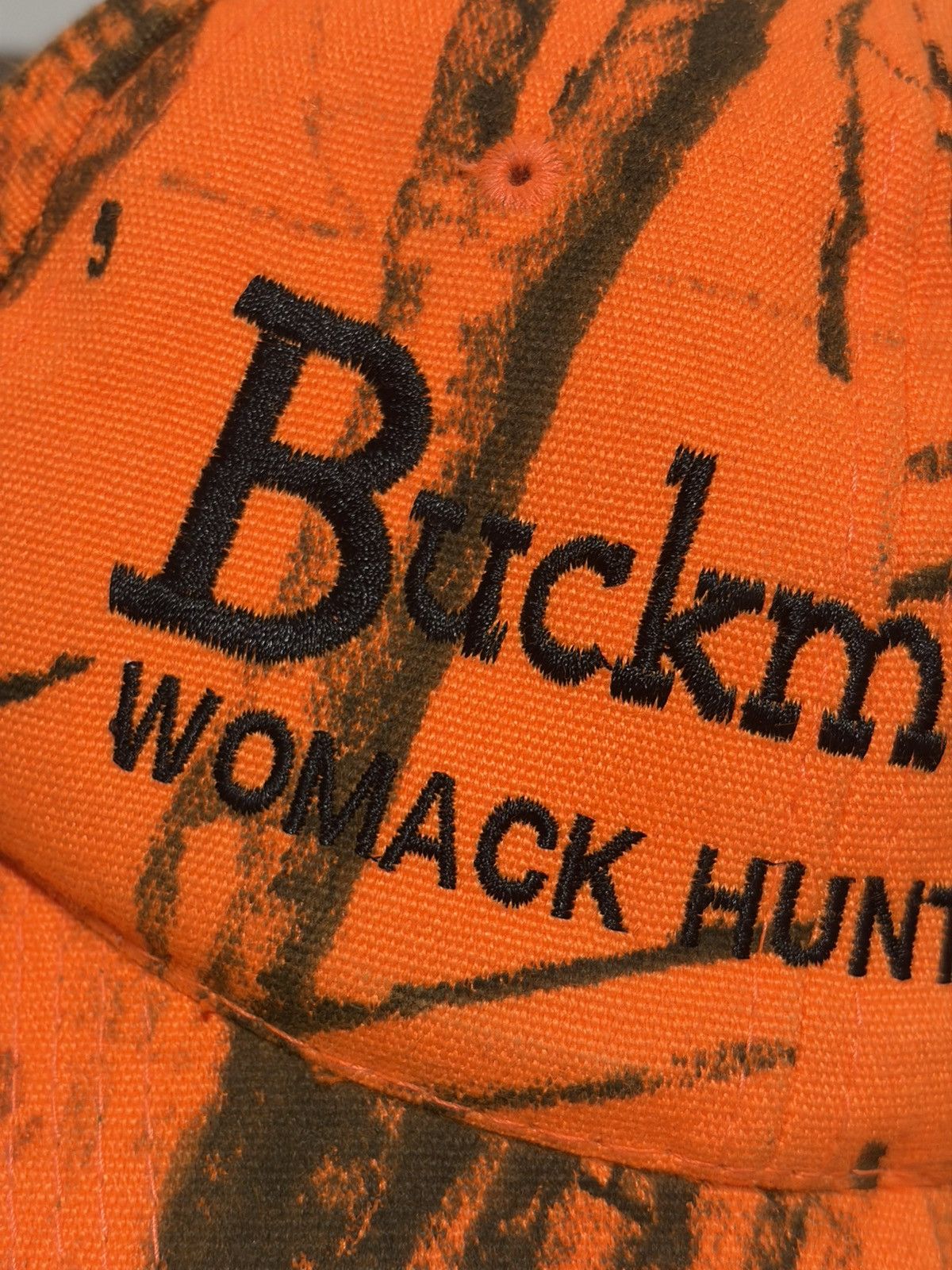 Vintage Vintage Buckmasters Hat Cap Snap Back Camo Hunting Mens 90s Size ONE SIZE - 2 Thumbnail