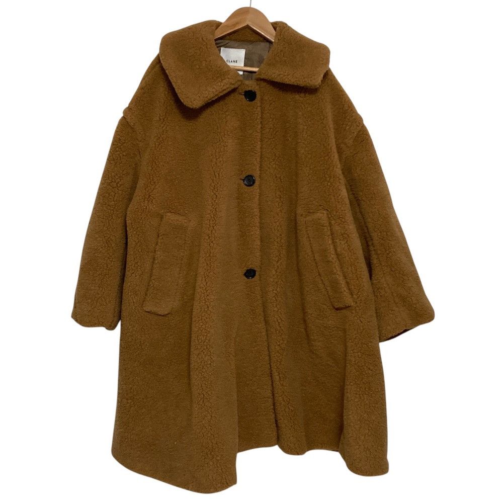 Other Other CLANE Shearling Oversized Flared Coat Textile Outerwear DUTY FREE for USA Size ONE SIZE - 1 Thumbnail