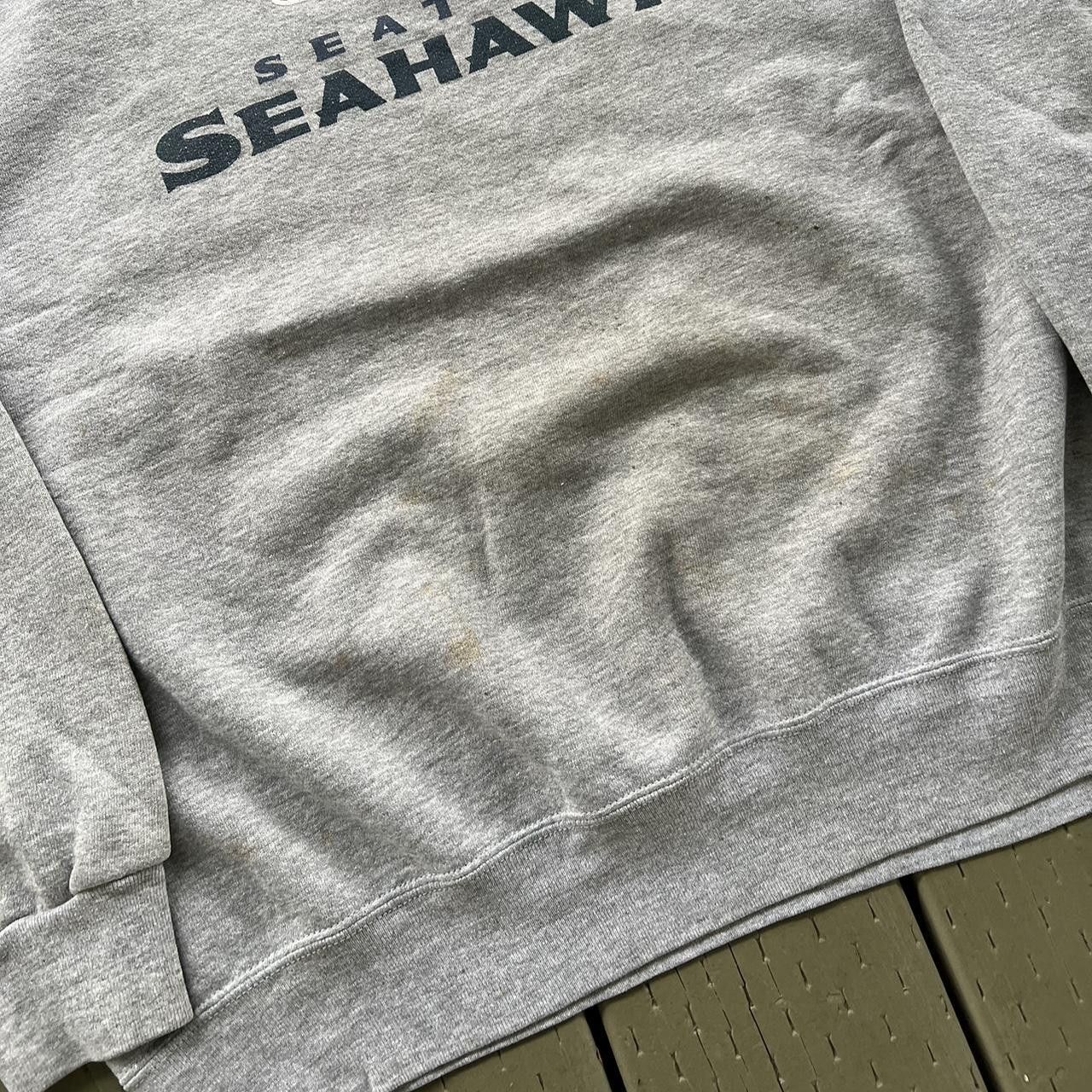 NFL Vintage Seattle Seahawks Sweatshirt Size XL Gray 00s NFL Size US XL / EU 56 / 4 - 5 Thumbnail