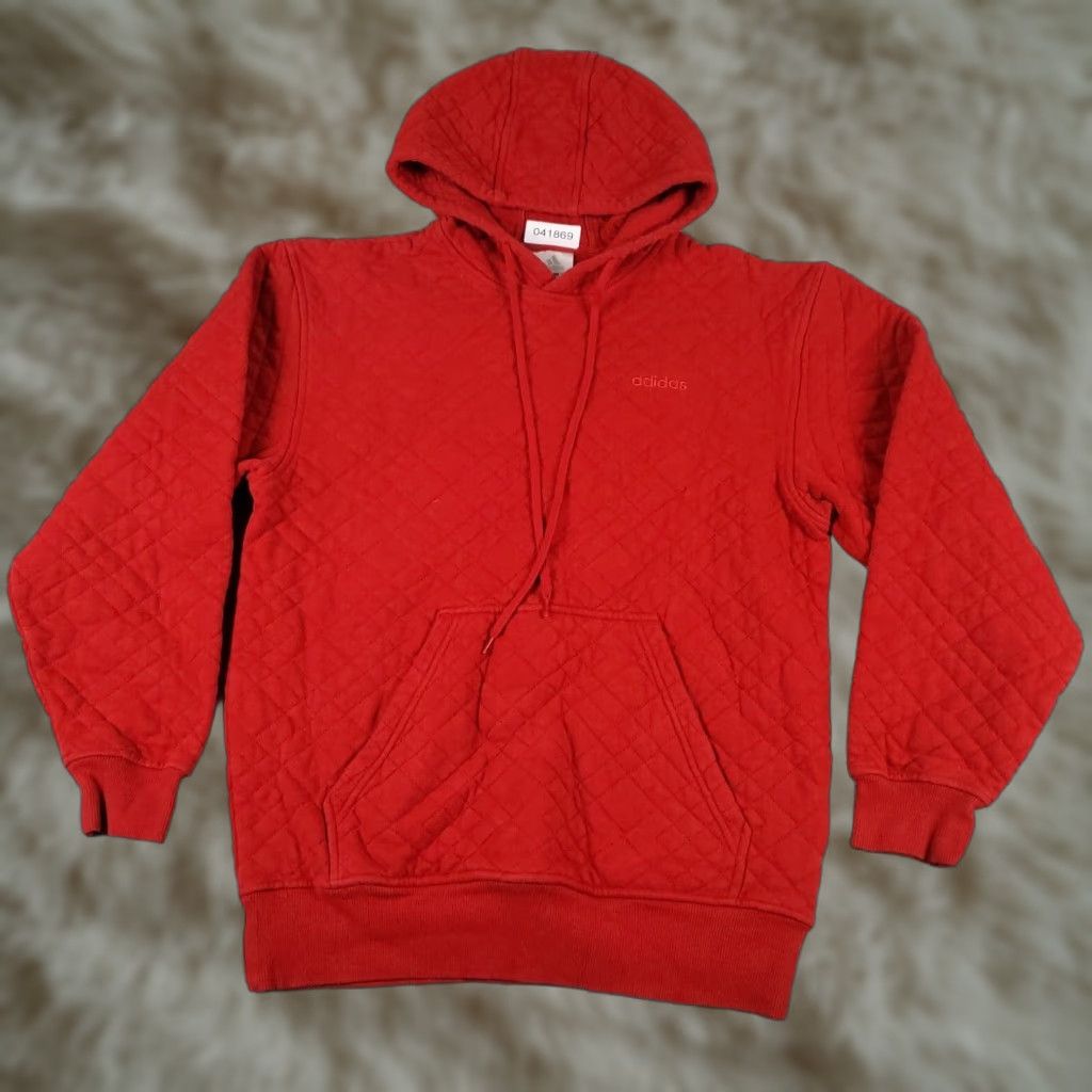Adidas Adidas Hoodie Pullover Mens Small Red Casual Sweatshirt Sweatshirt Hoodie Adidas Mock Neck Long Sleeve Zip? Wait. Size US S / EU 44-46 / 1 - 1 Thumbnail