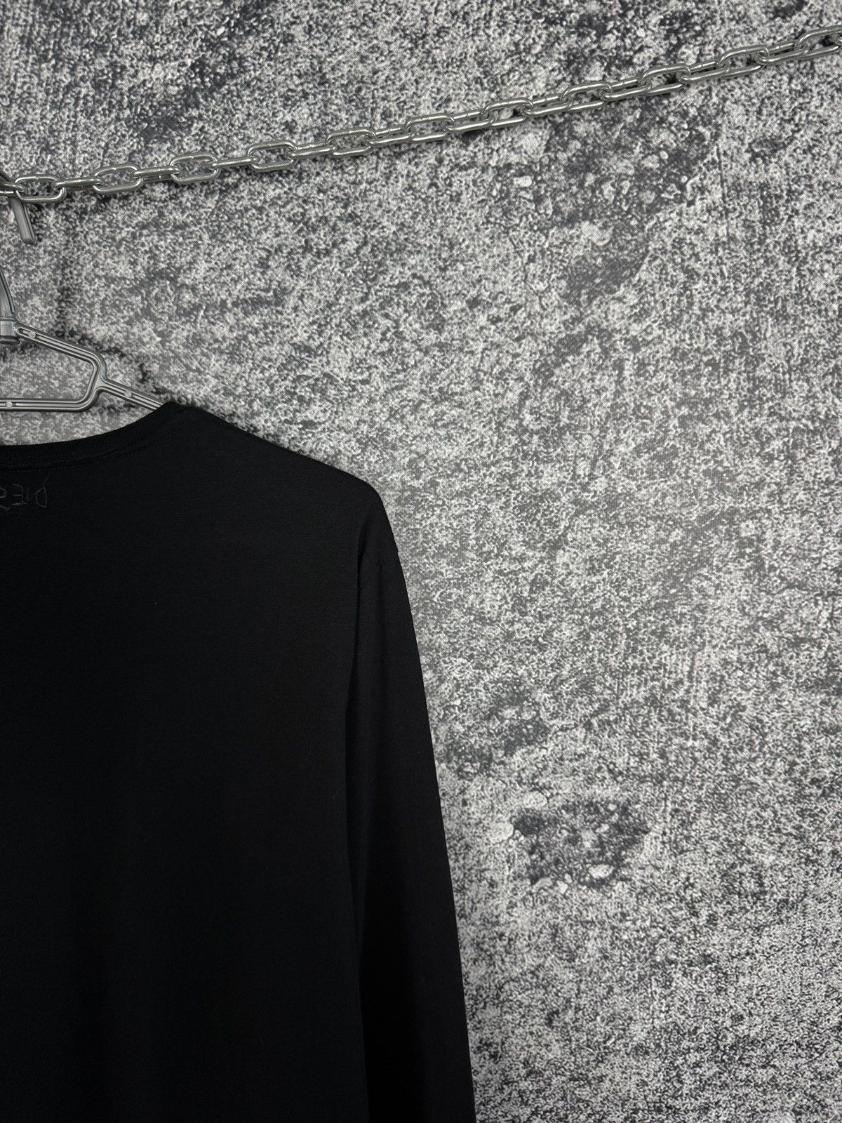 Diesel Men’s Diesel Long Sleeve Graphic T-Shirt Black Size XL Size US XL / EU 56 / 4 - 10 Thumbnail