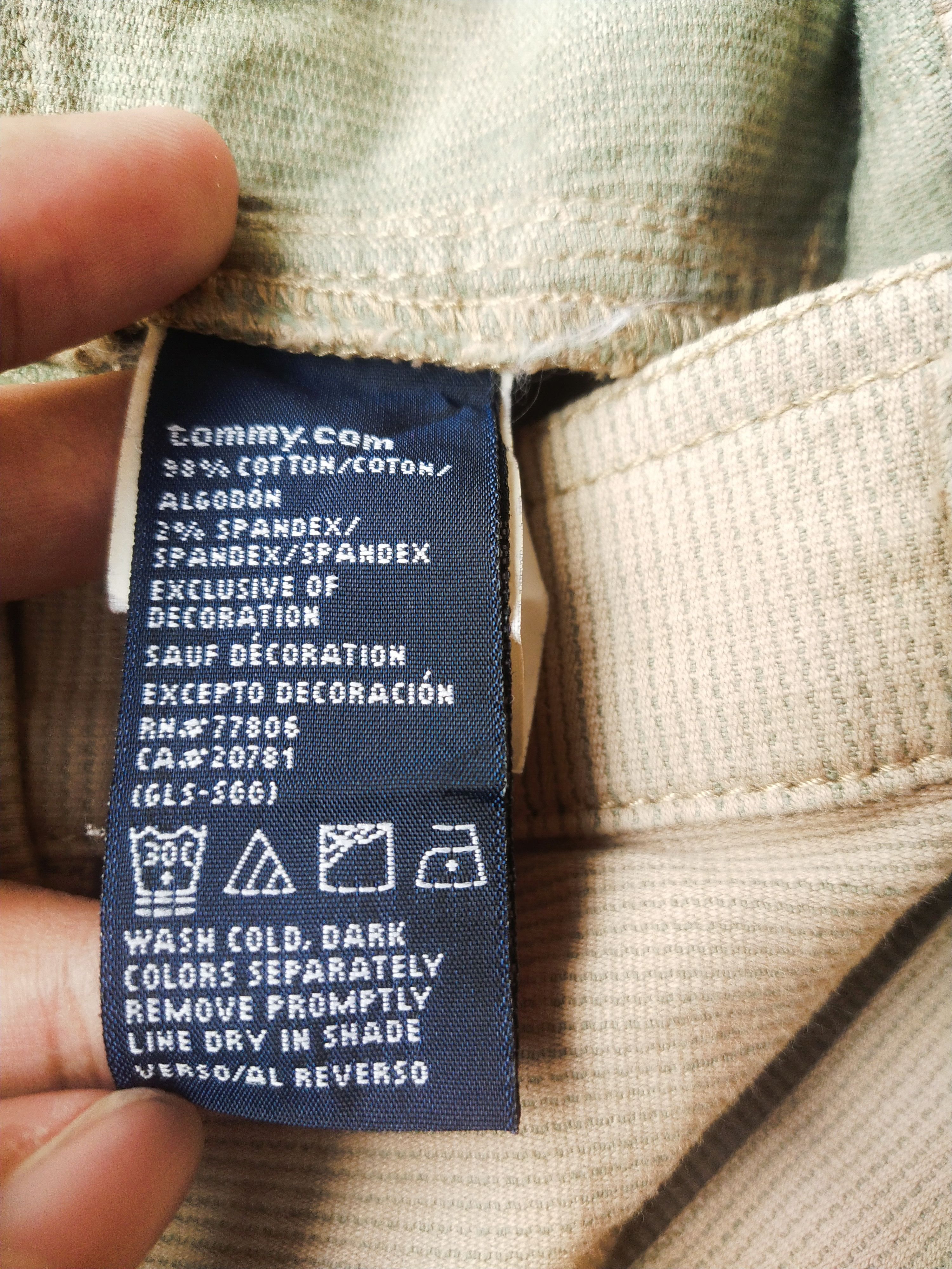 Tommy Hilfiger Tommy Girl Corduroy Mini Skirt – Y2K 2000s – Beige Khaki Size 32" / US 10 / IT 46 - 7 Thumbnail