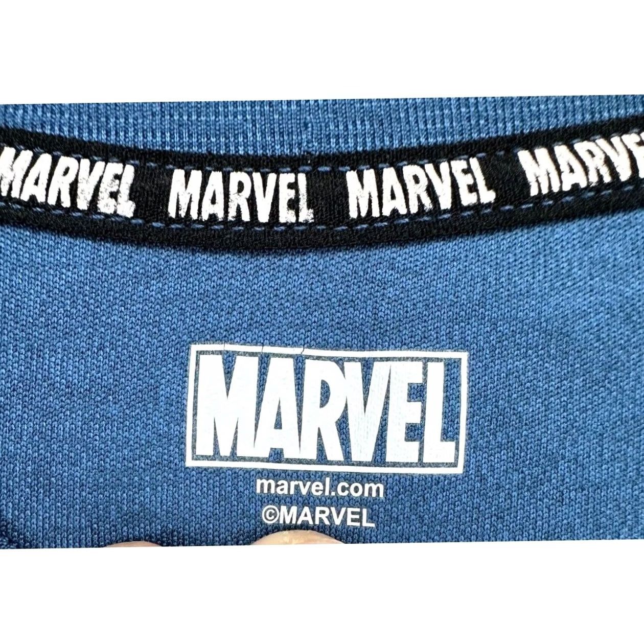 Vintage Marvel Captain America T-Shirt Mens M Blue Hero elite Series Exercise Tee Size US M / EU 48-50 / 2 - 4 Thumbnail