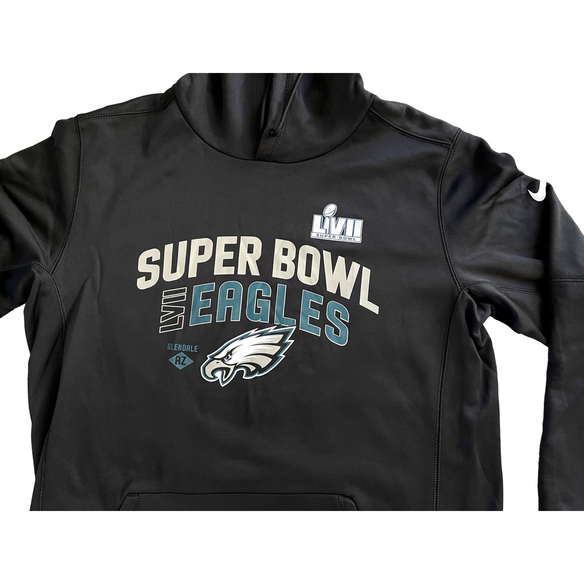 Nike Nike Philadelphia Eagles Super Bowl LVII Bound Hoodie Mens M Size US M / EU 48-50 / 2 - 2 Thumbnail