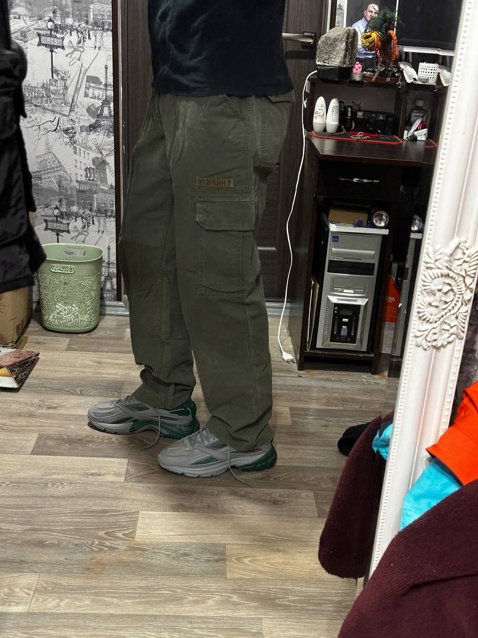 Tommy Hilfiger × Vintage Tommy Hilfiger Track Vintage Cargo Military Pants Y2K 90s Size US 32 / EU 48 - 11 Thumbnail