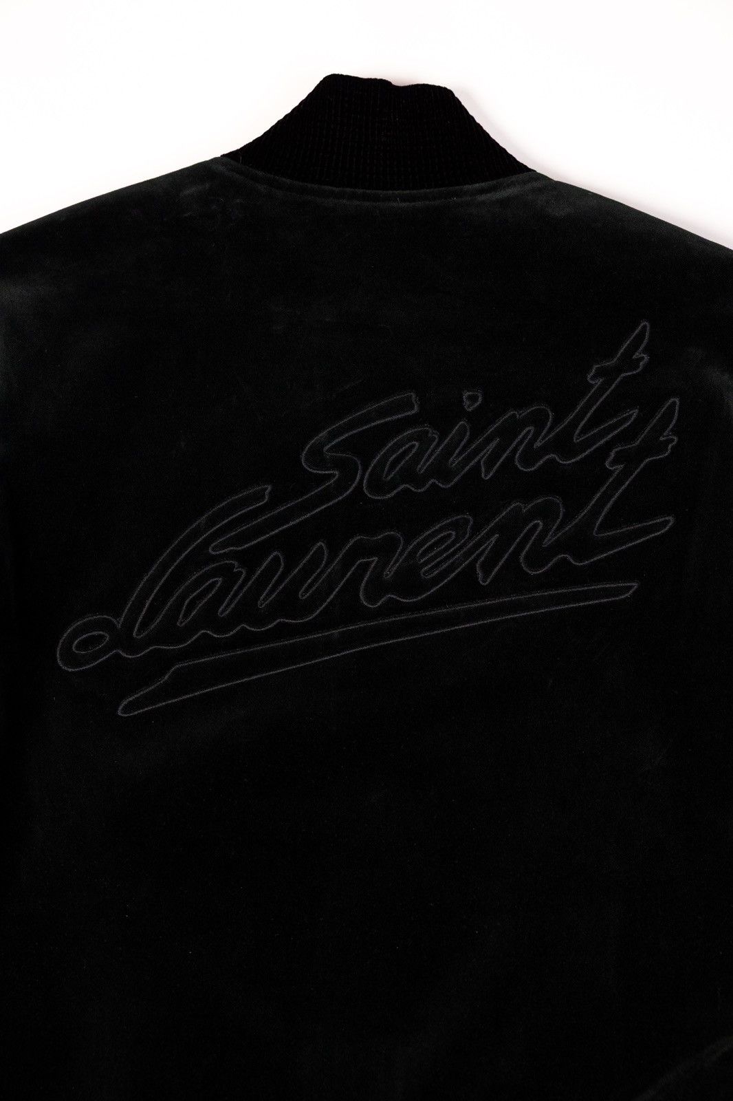 Saint Laurent Paris Saint Laurent Velour Bomber Jacket Size US S / EU 44-46 / 1 - 4 Thumbnail