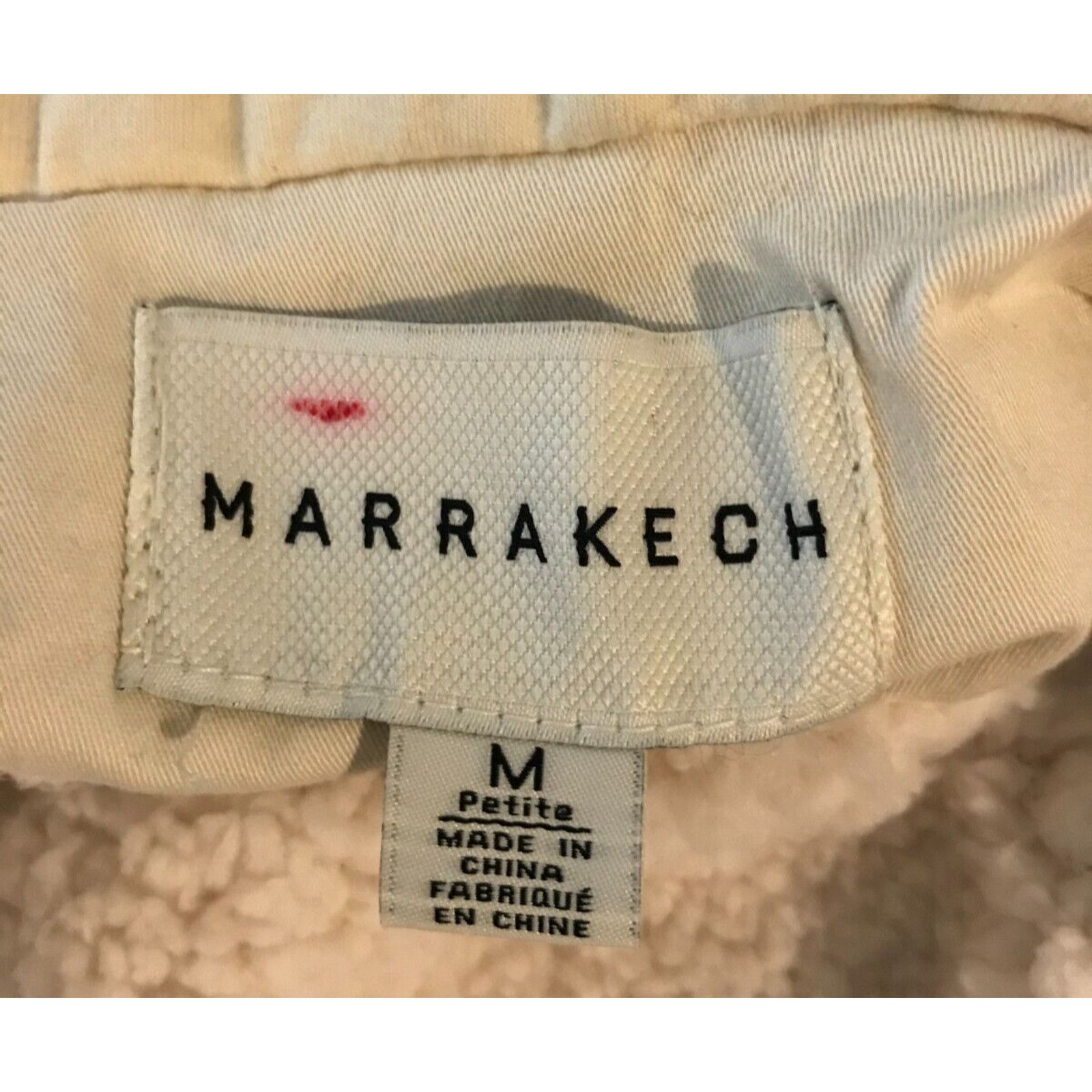 Anthropologie Anthropologie Marrakech Cream/Ivory Fleece Lined Vest Size M / US 6-8 / IT 42-44 - 5 Thumbnail