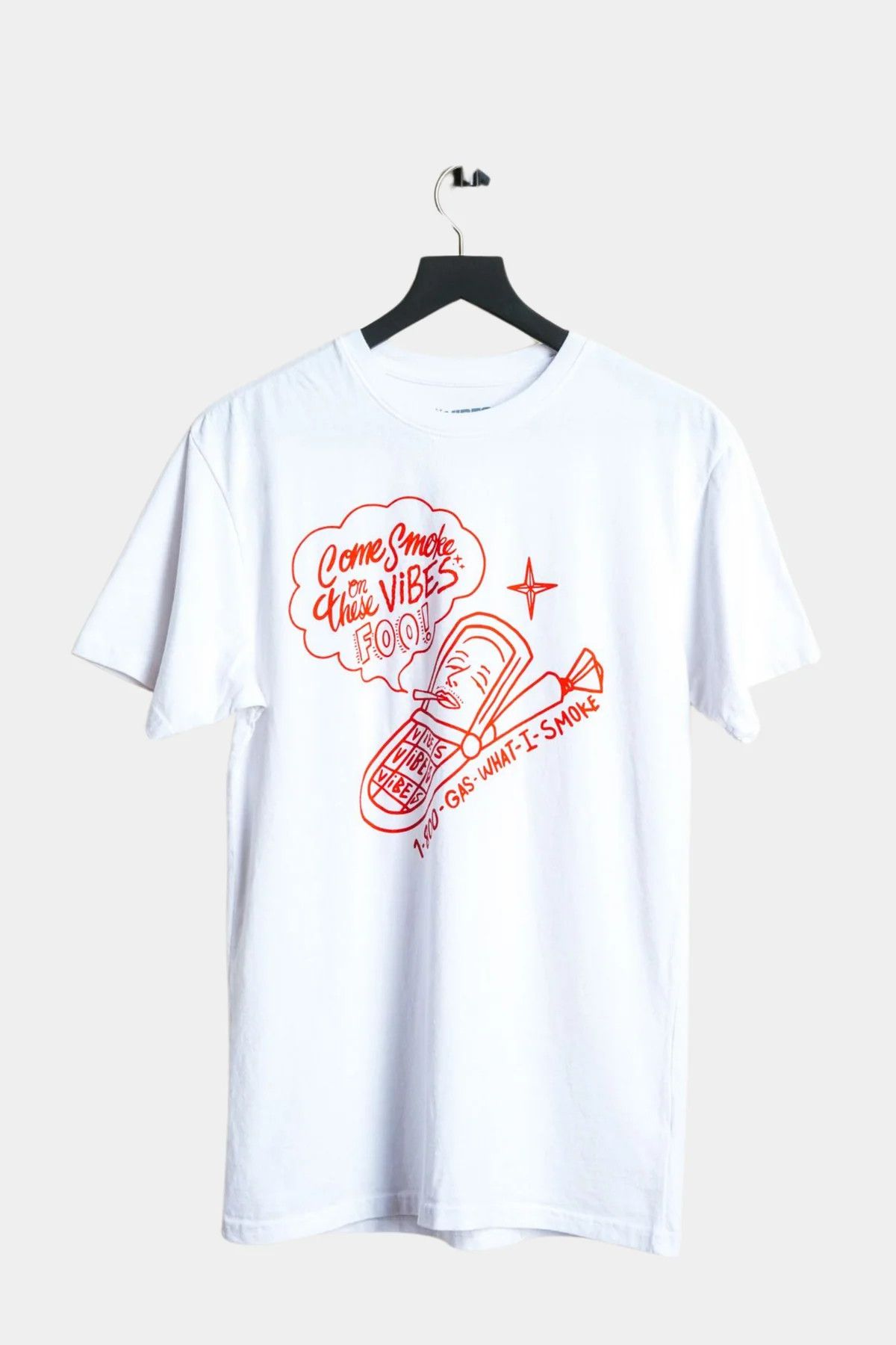 Other VIBES 1-800 What I Smoke Short Sleeve Tee L Size US L / EU 52-54 / 3 - 1 Thumbnail
