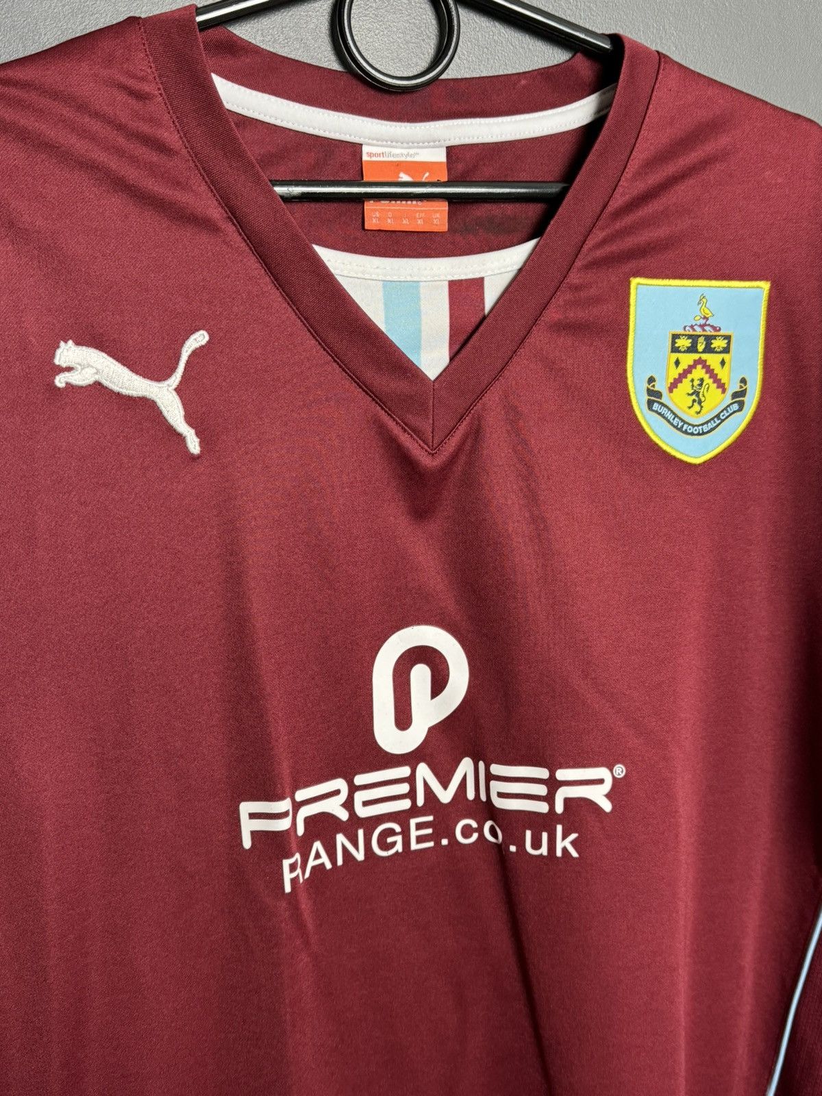 Puma Burnley 13/14 Home Football Jersey Size US XL / EU 56 / 4 - 3 Thumbnail